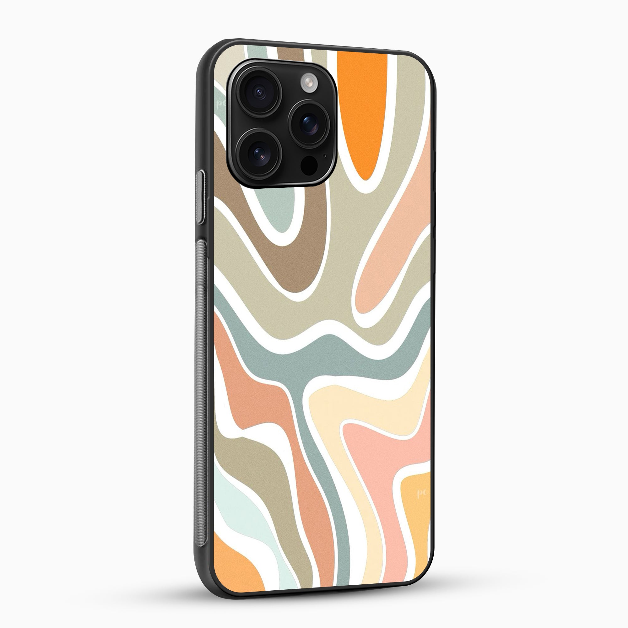 Abstract Wavy Pattern Phone Case Abstract Wavy Pattern Premium Mobile cover