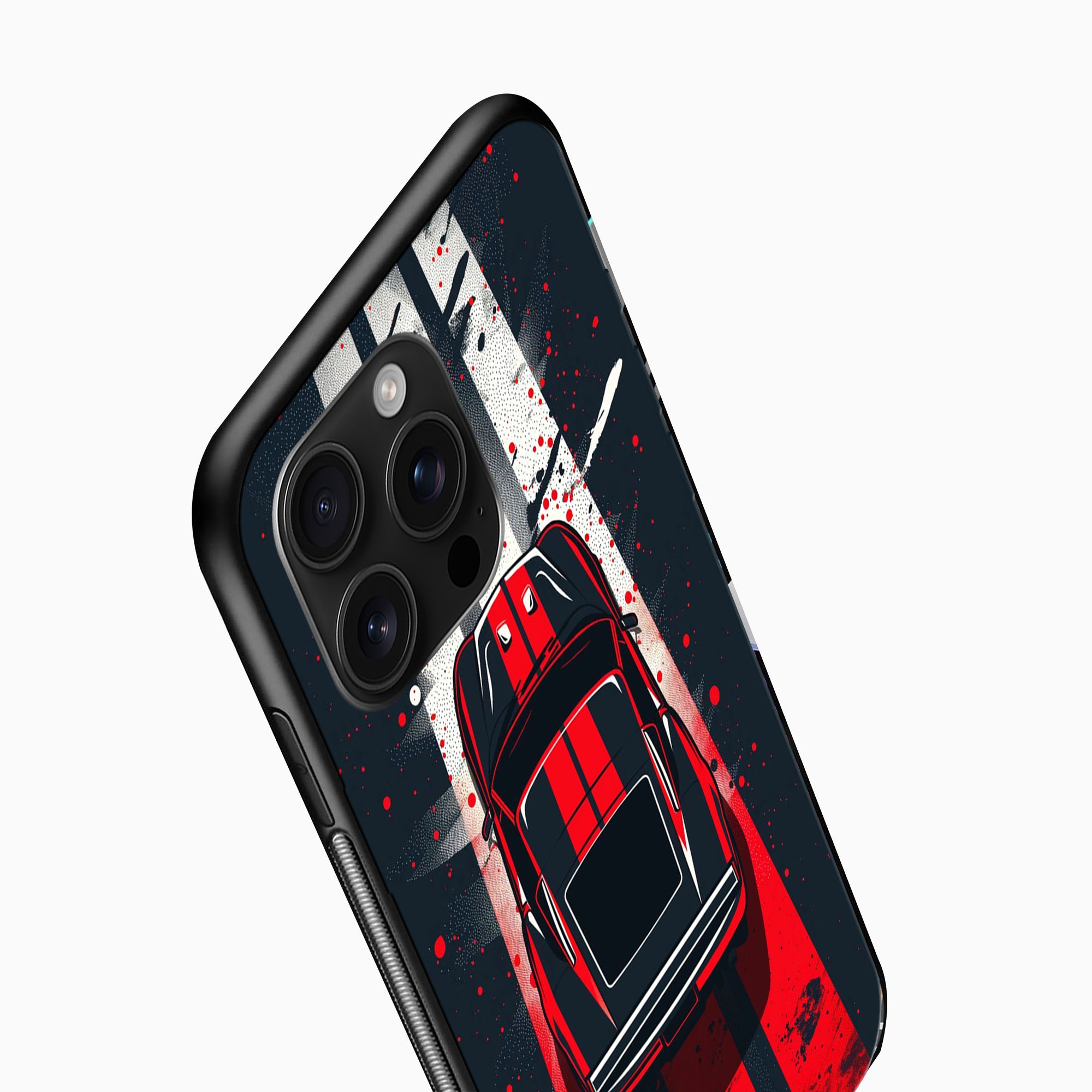 Racing Stripes Classic Car Printed Phone Case Racing Stripes Classic Car Printed back cover