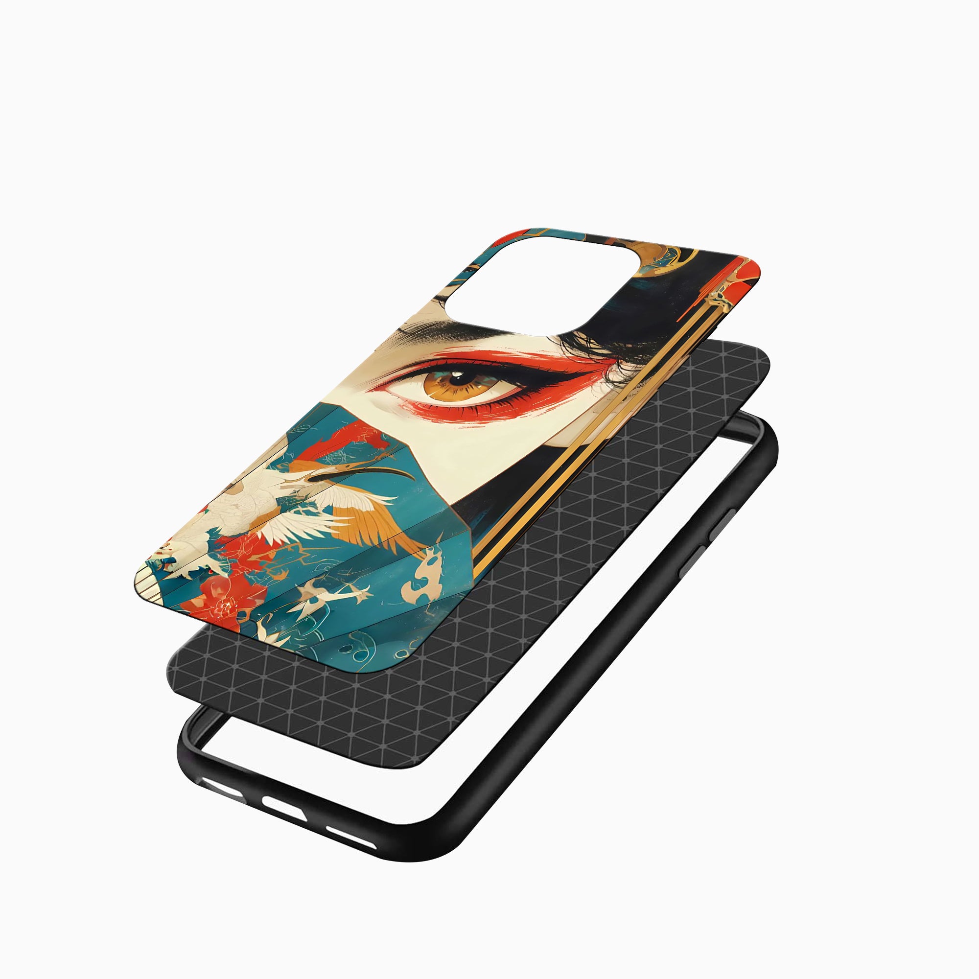 Mystic Gaze Japanese Art Phone Case Mystic Gaze Japanese Art iPhone Cover