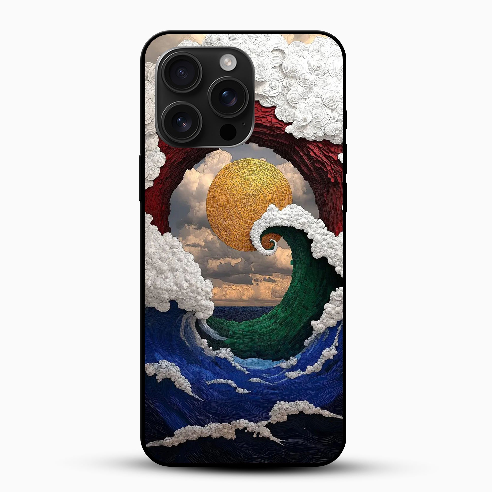 Cosmic Ocean Wave Artistic Phone Case Cosmic Ocean Wave Artistic Phone Case
