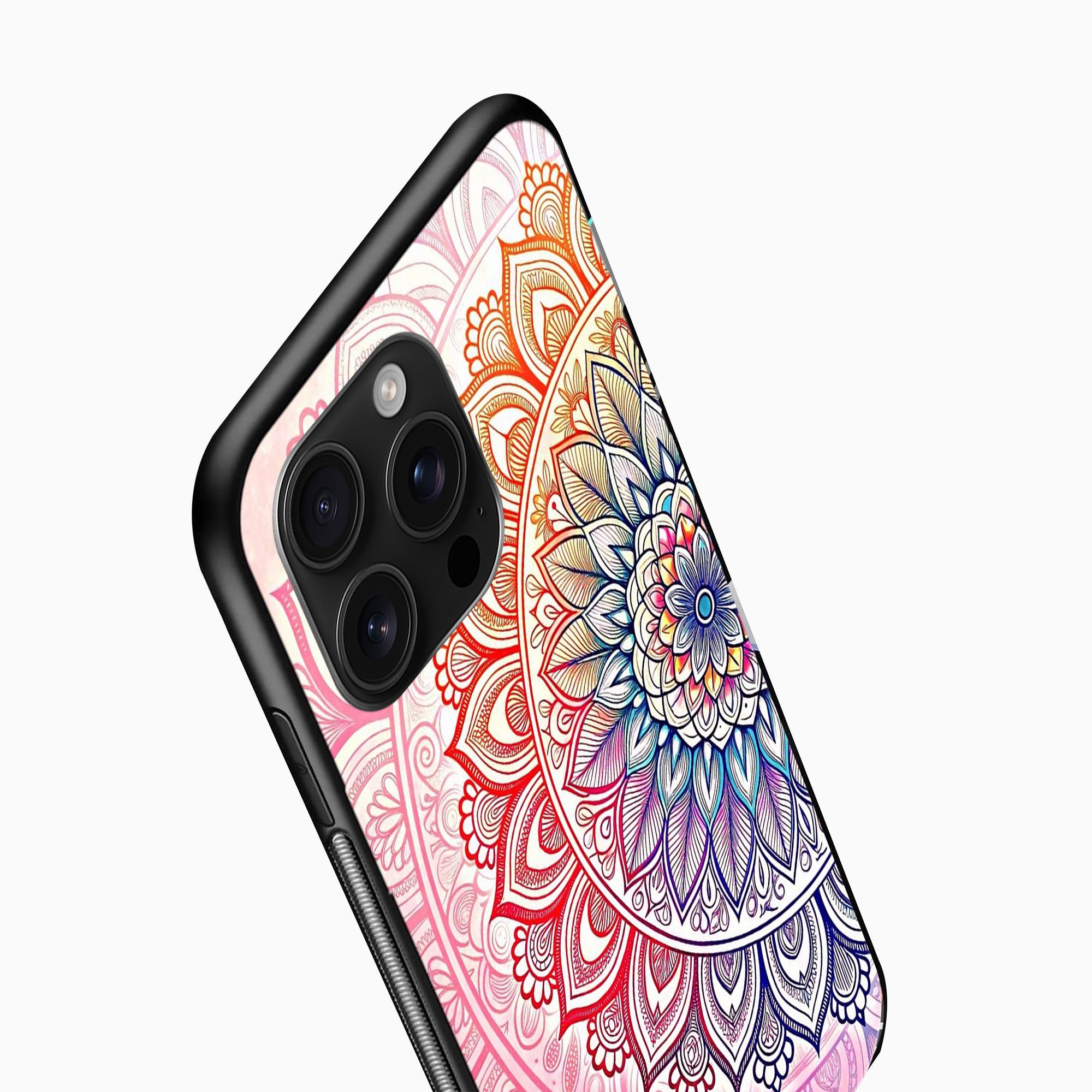 Boho Rainbow Mandala Art Premium Mobile Case Boho Rainbow Mandala Art Premium Mobile Cover