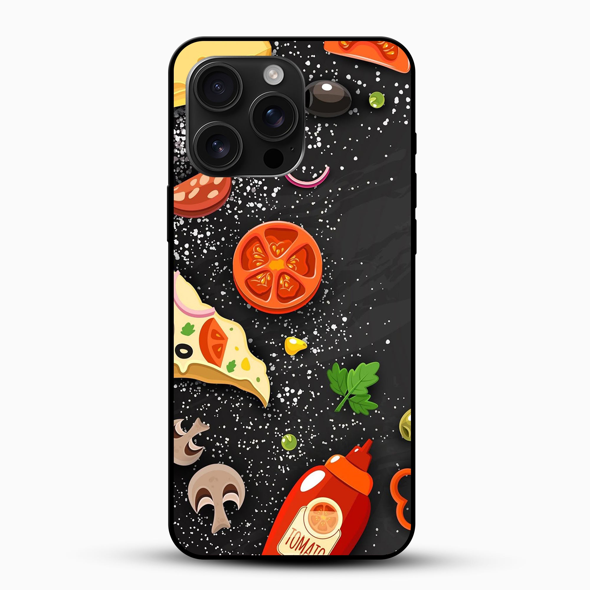 Pizza Theme Printed Phone Case Pizza Party Foodie Printed Phone Case