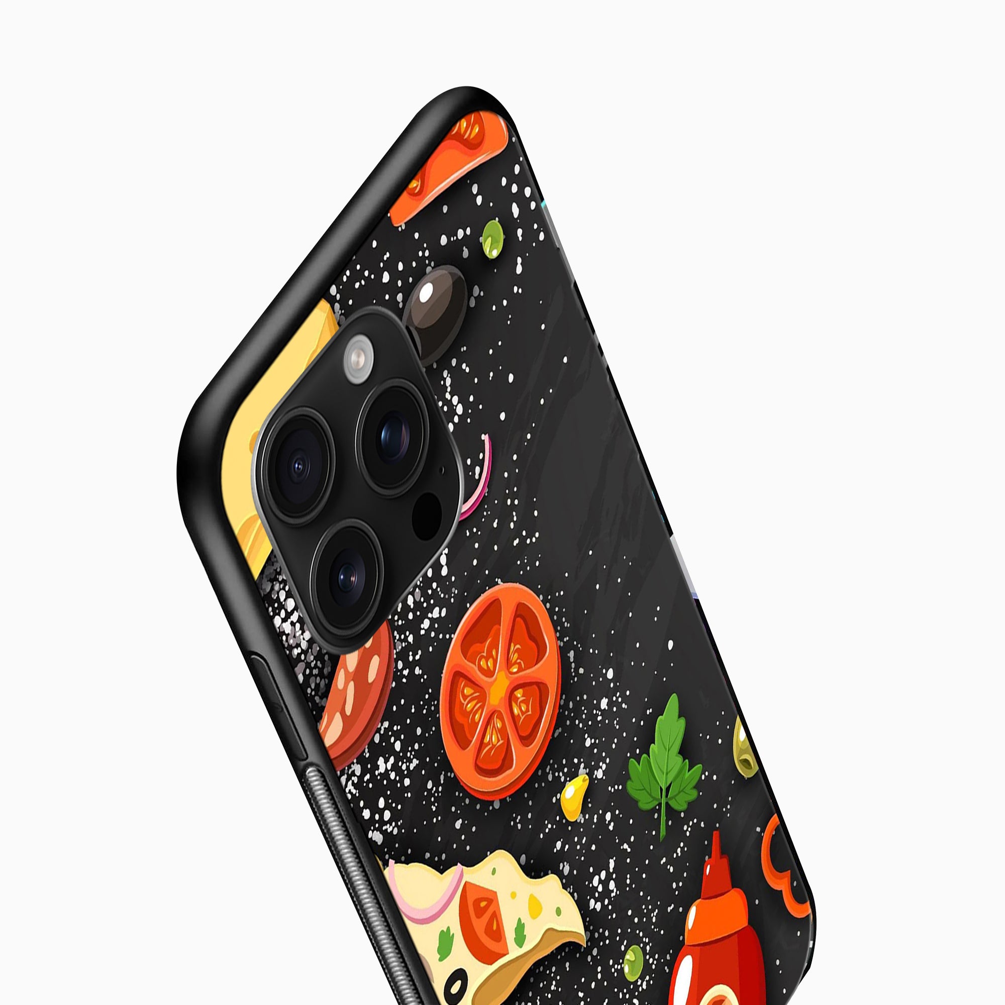 Pizza Theme Printed Phone Case Pizza Party Foodie Printed mobile cover