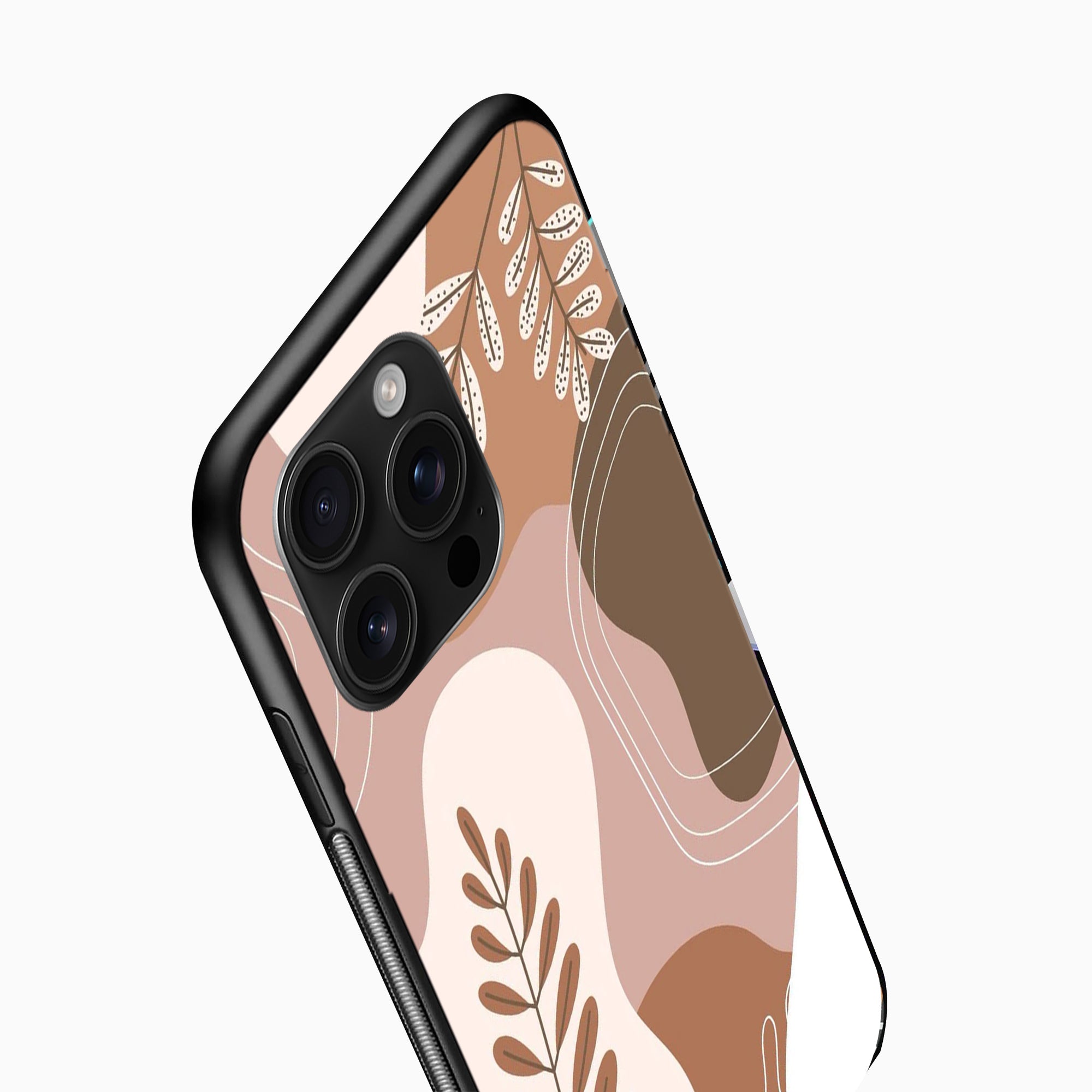 Abstract Leaf Art Phone Case Abstract Leaf Art mobile cover