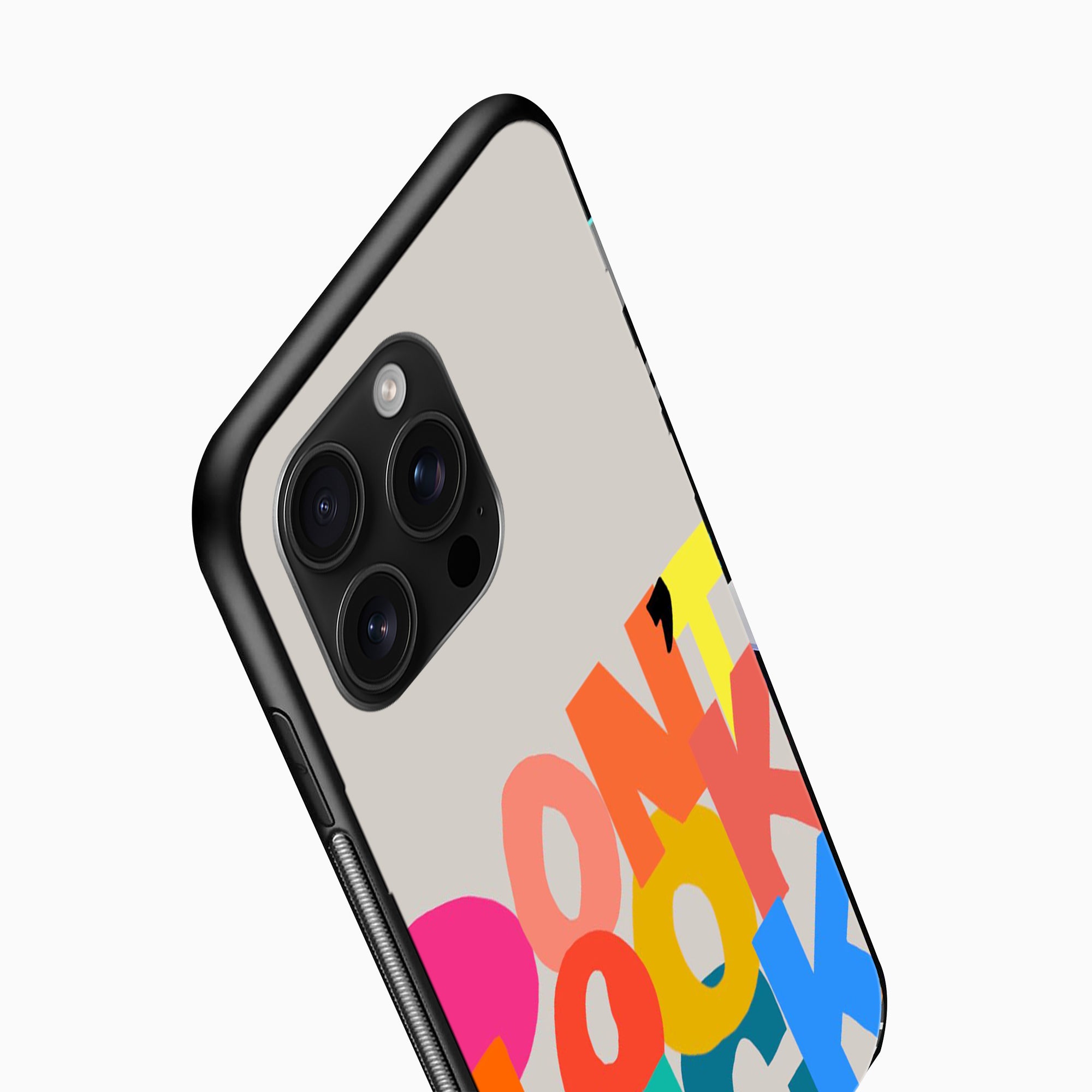 Motivational Quote 'Dont Look Back' Phone Case Don’t Look Quote mobile cover