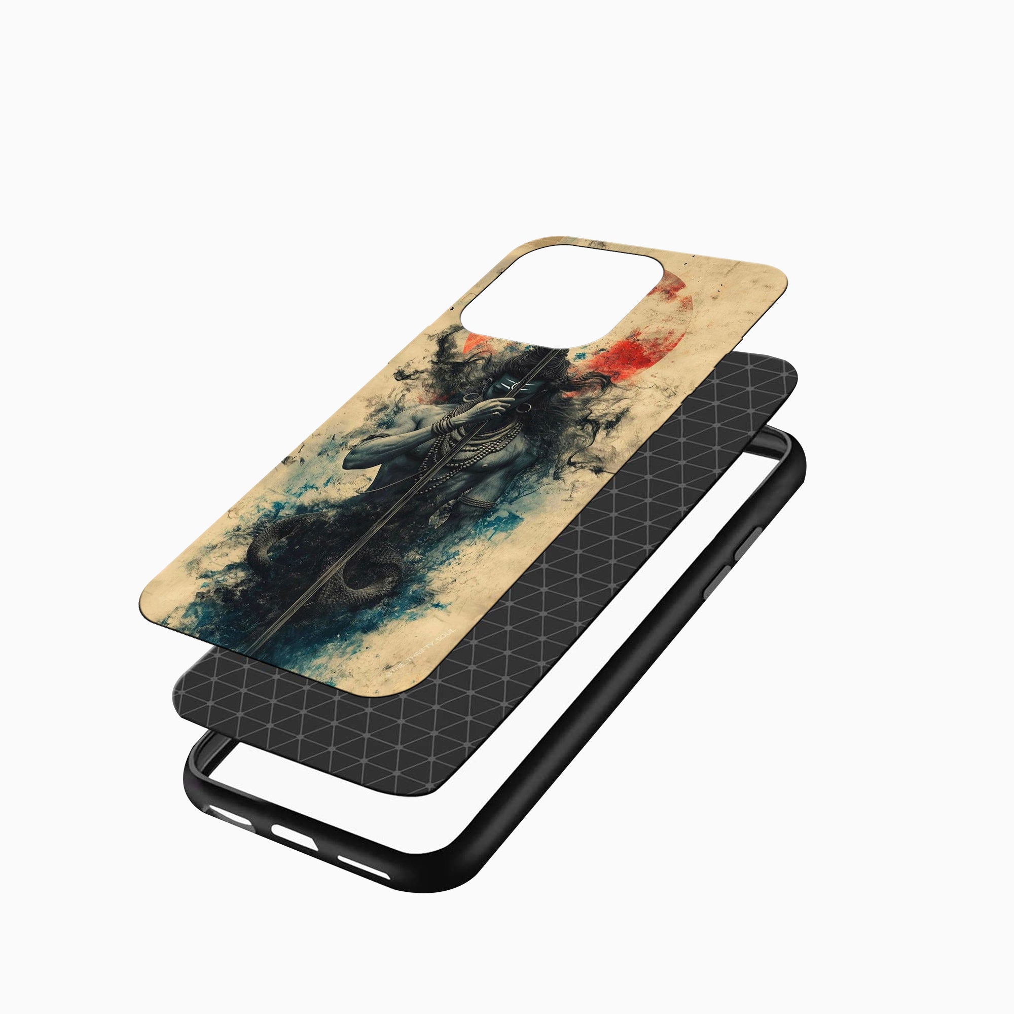 Lord Shiva Trishul Art Phone Case Lord Shiva Trishul Art iPhone cover