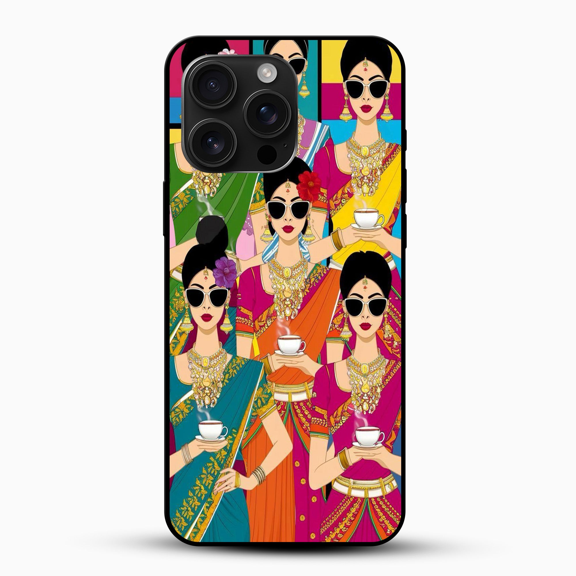 Desi Diva Tea Party Phone Case Desi Diva Tea Party Phone Case