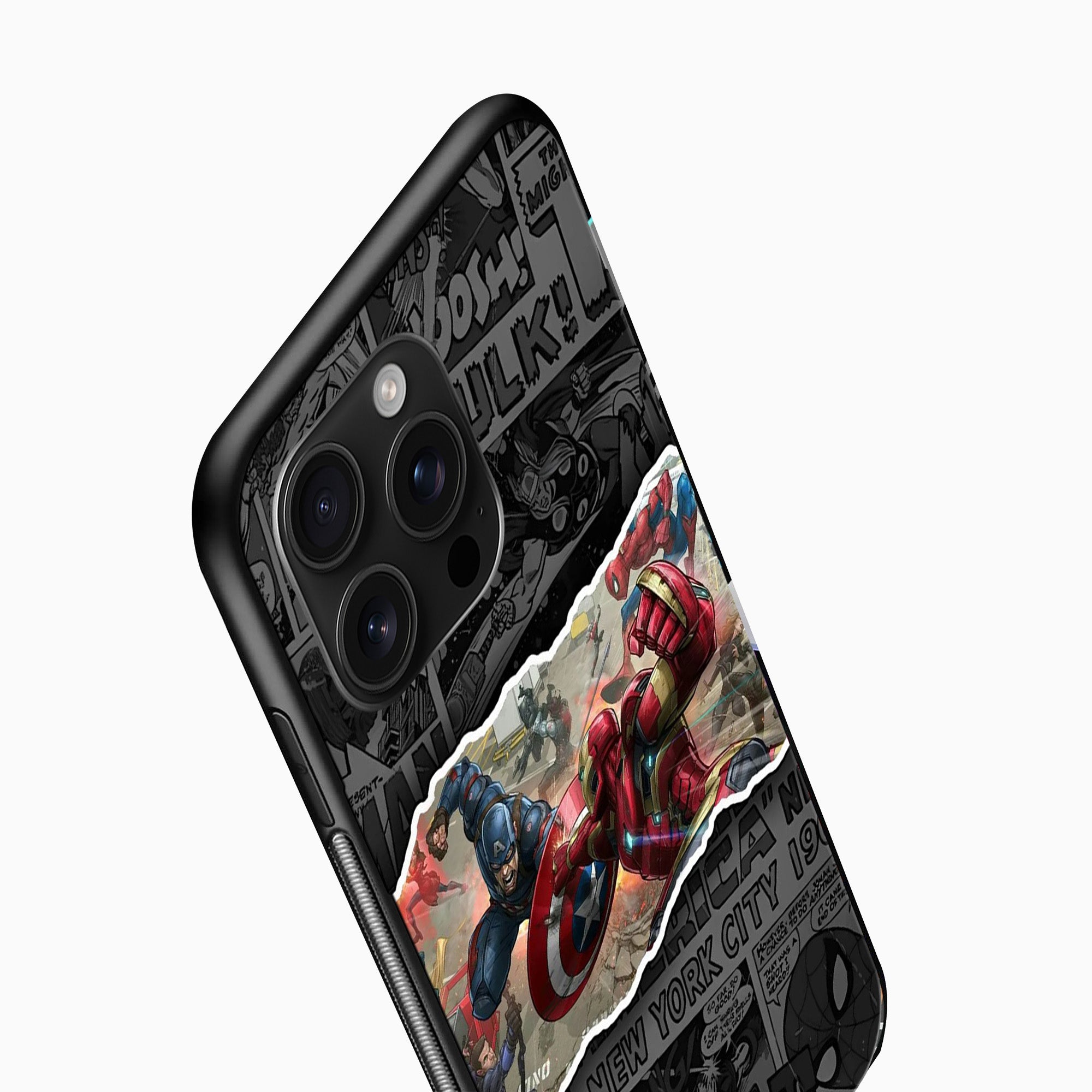 Captain America vs Iron Man Phone Case Captain America vs Iron Man Phone Case