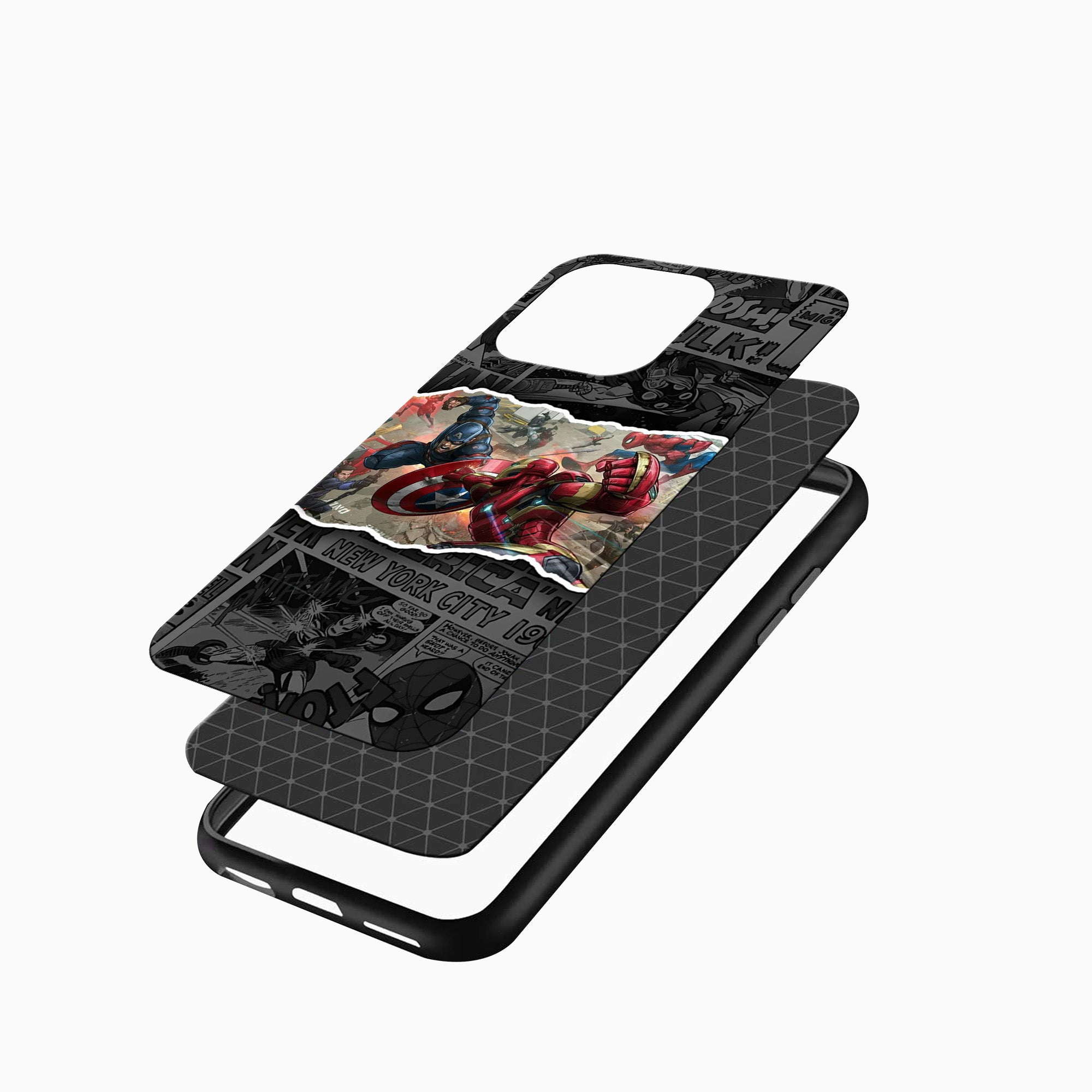 Captain America vs Iron Man Phone Case Captain America vs Iron Man Phone Case