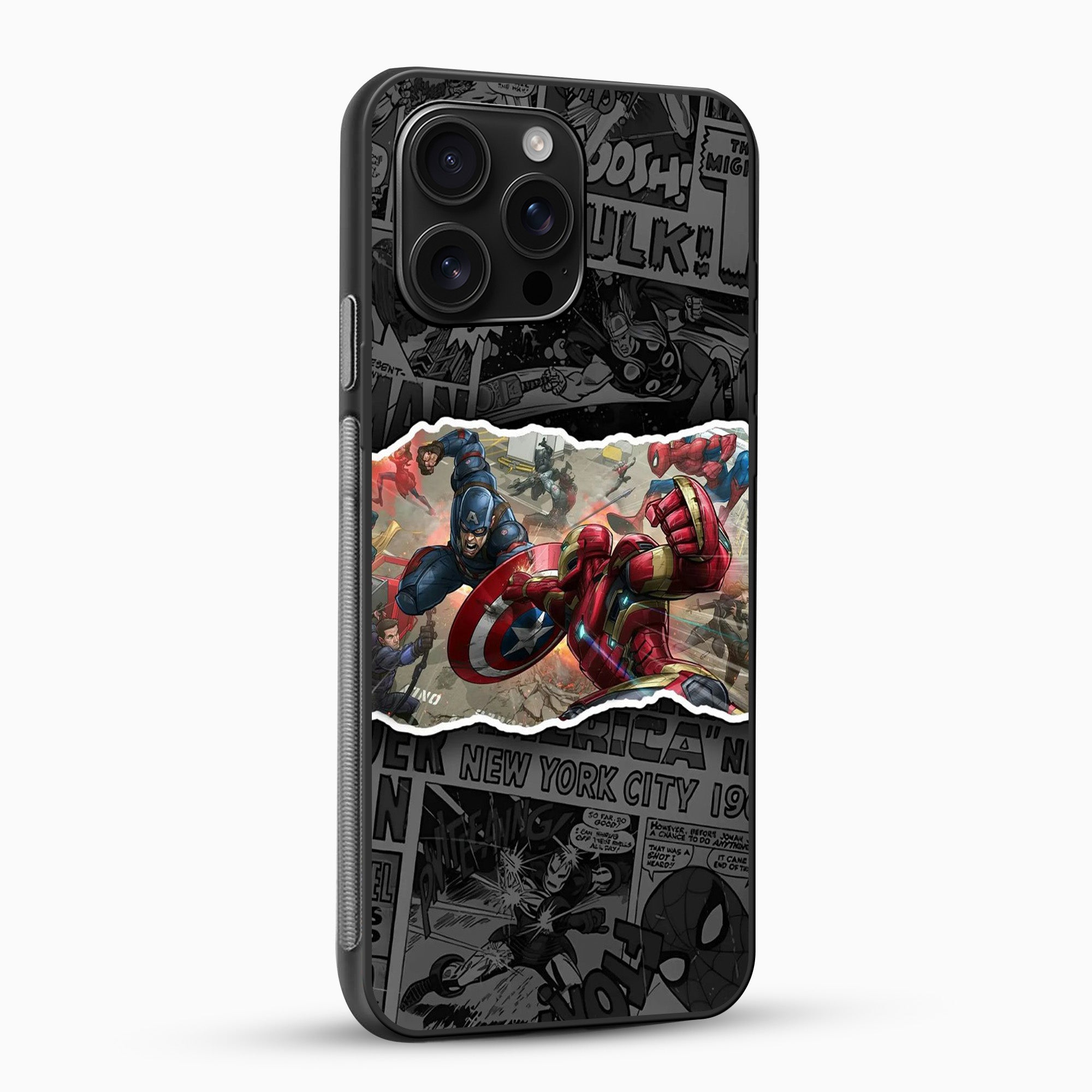 Captain America vs Iron Man Phone Case Captain America vs Iron Man Phone Case