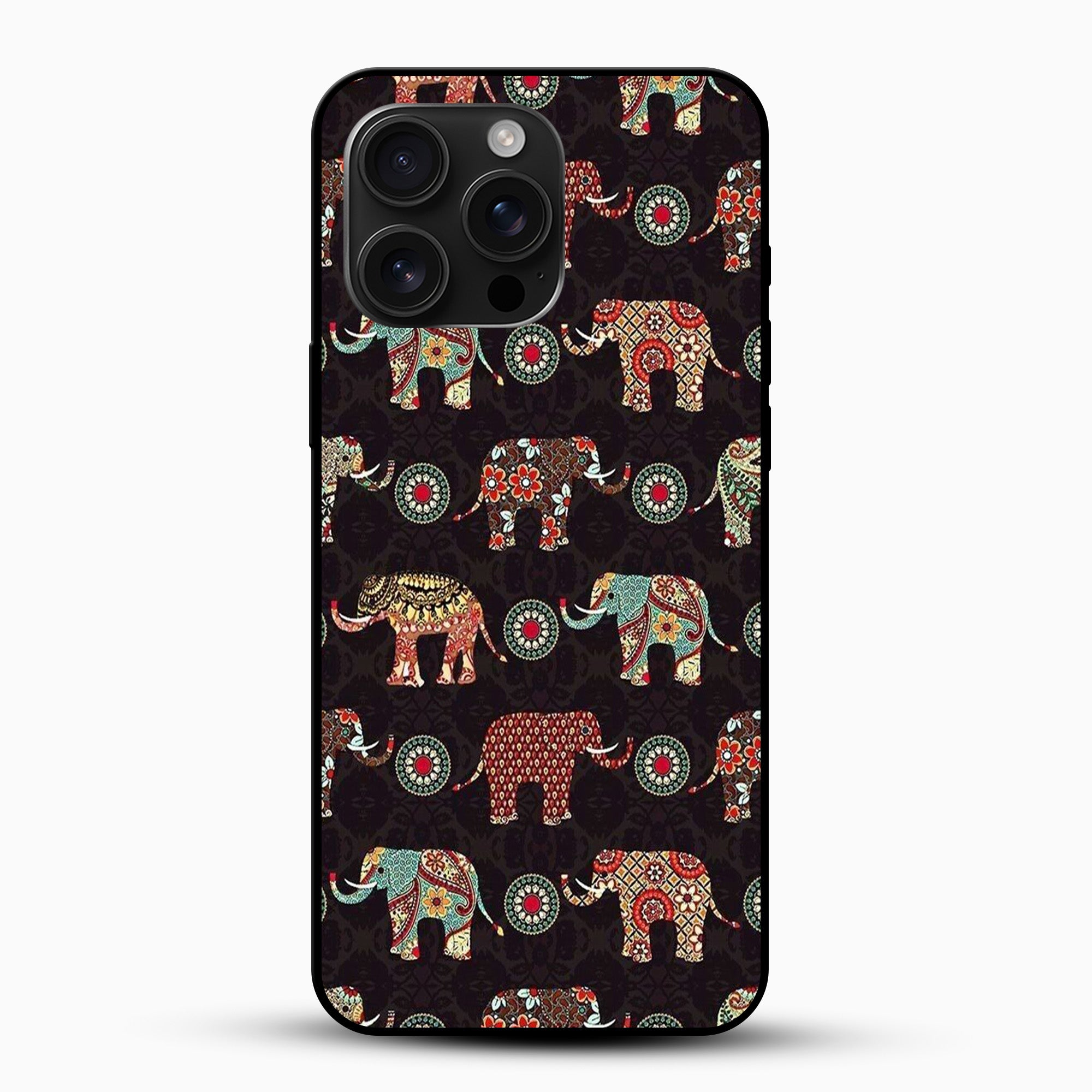 Ethnic Elephant Pattern Mobile Cover Ethnic Elephant Pattern Mobile Cover