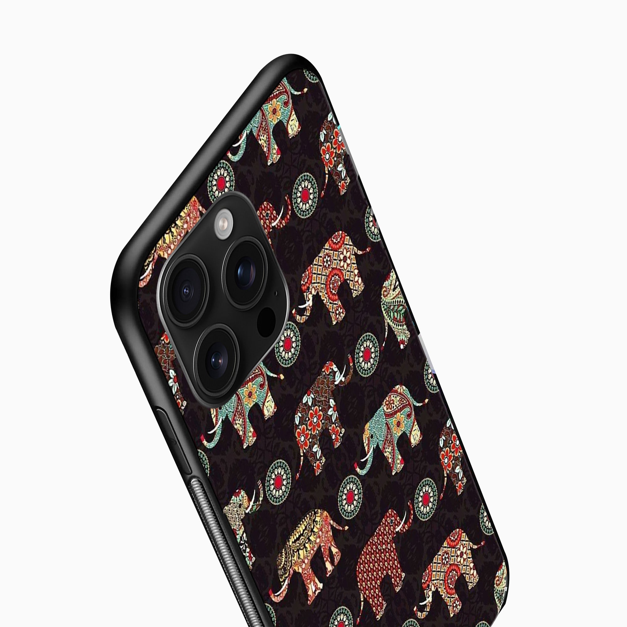 Ethnic Elephant Pattern Mobile Cover Ethnic Elephant Pattern Mobile Cover