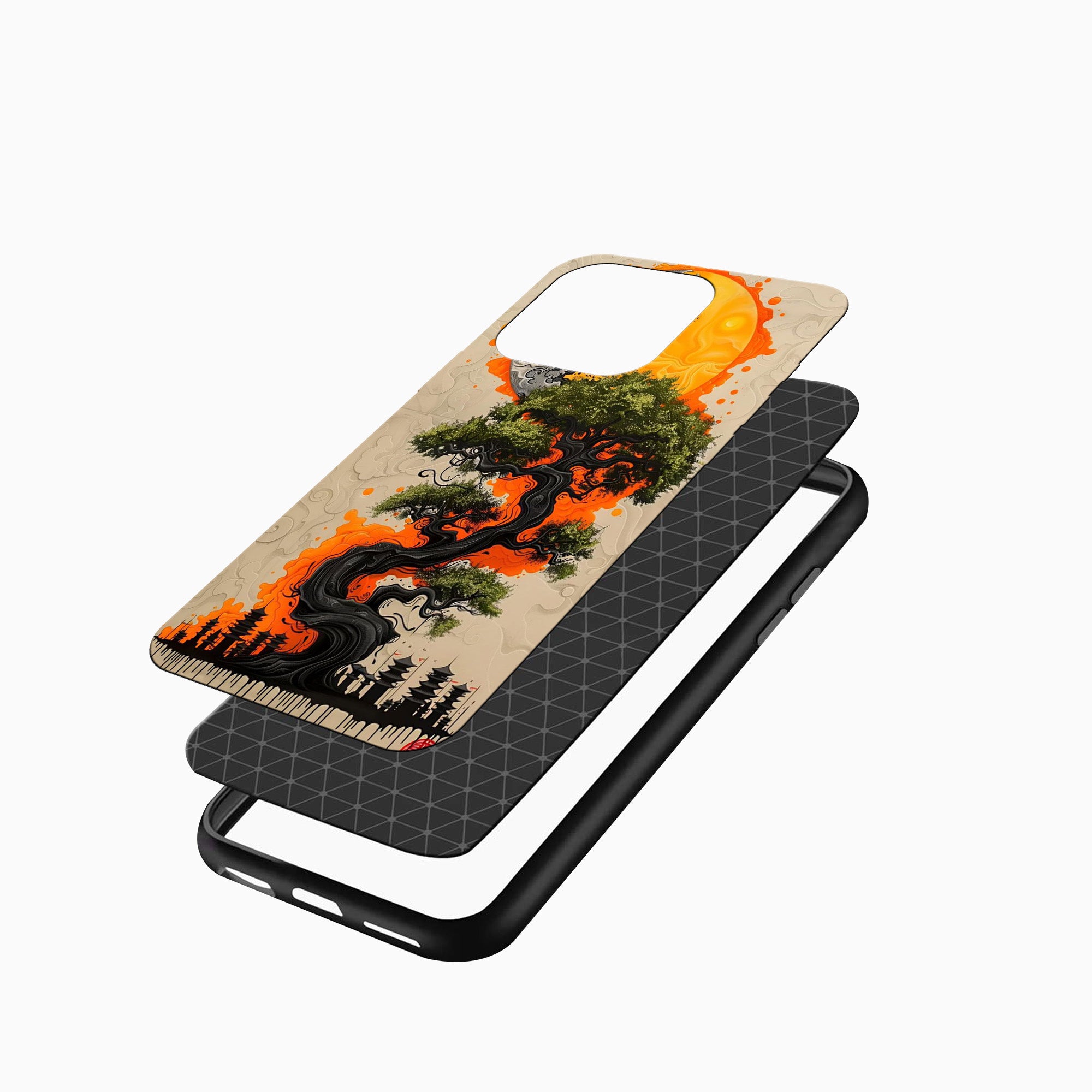 Zen Bonsai Art Mobile Cover Zen Bonsai Art Mobile Cover