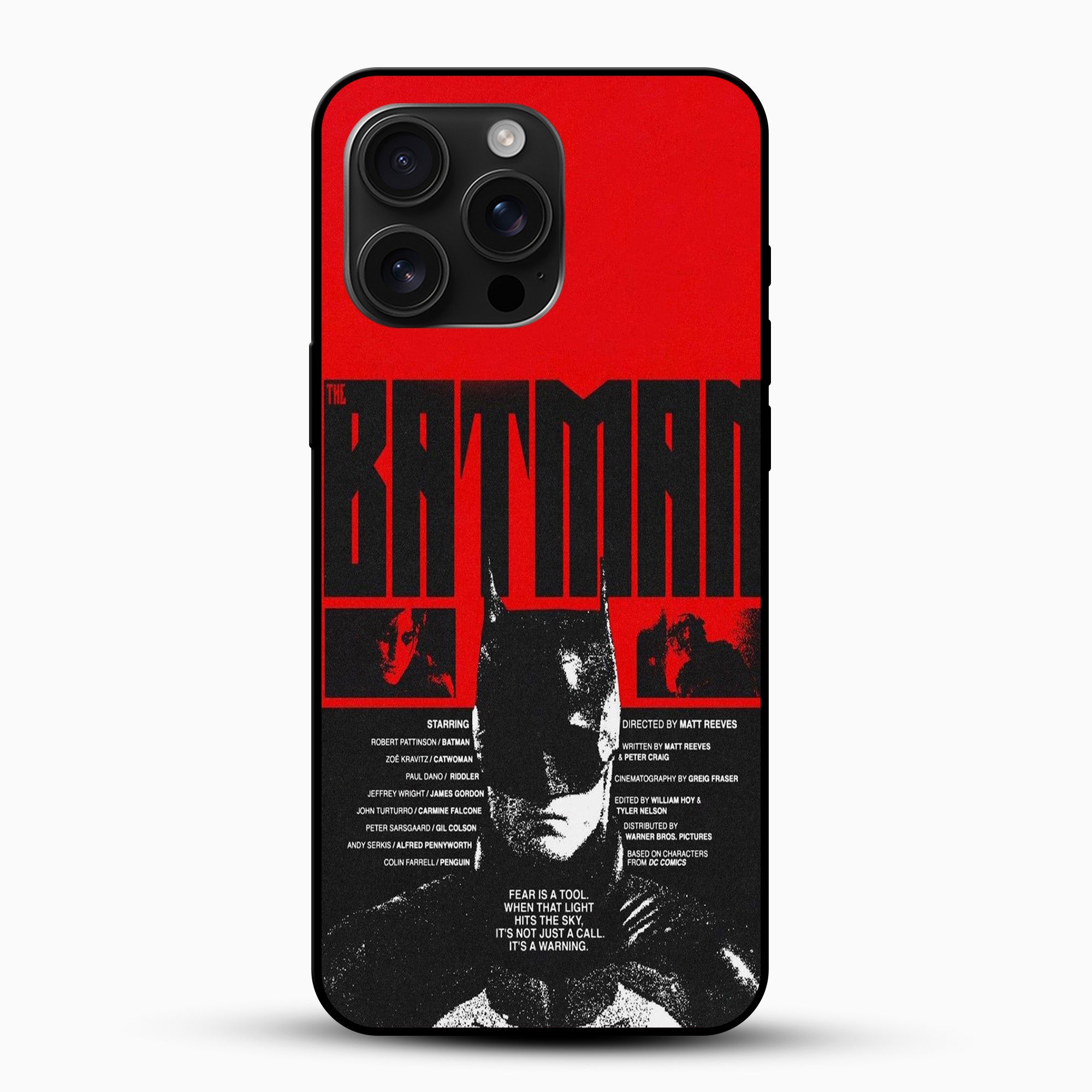 The Batman Poster Phone Case The Batman Poster Phone Case