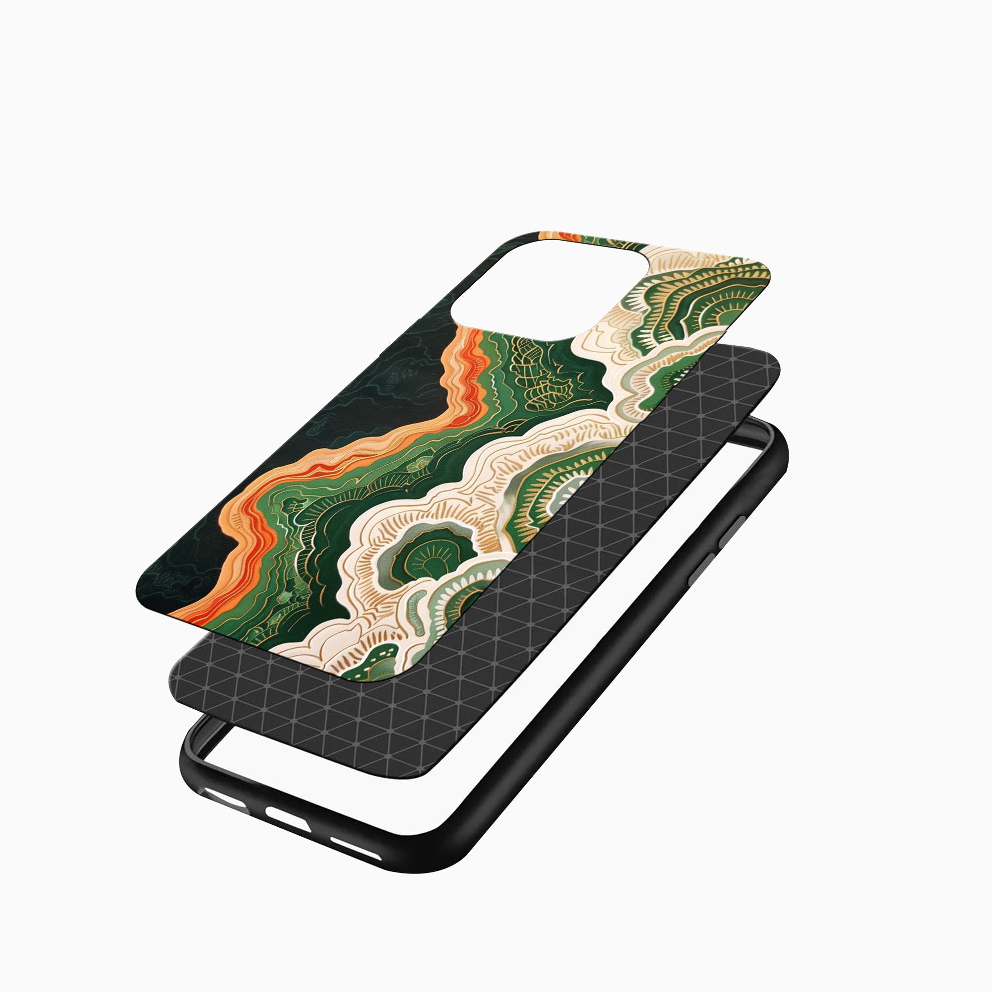 Aesthatic Earth Layers Mobile Cover Aesthatic Earth Layers Mobile Cover