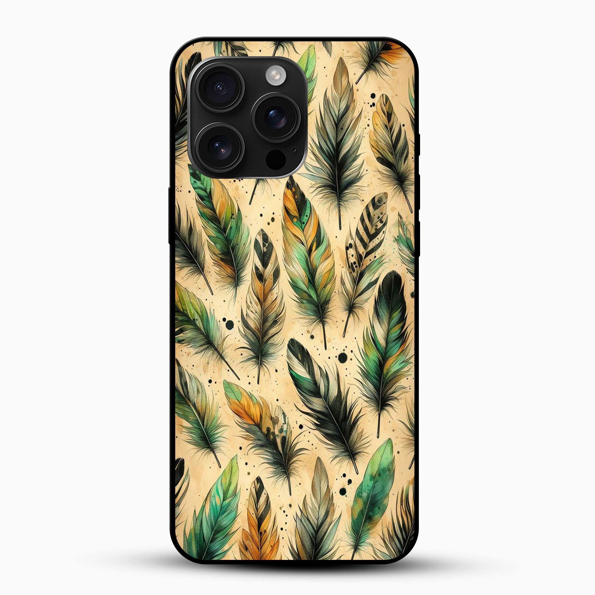 Feather Pattern Phone Case Feather Pattern Phone Case