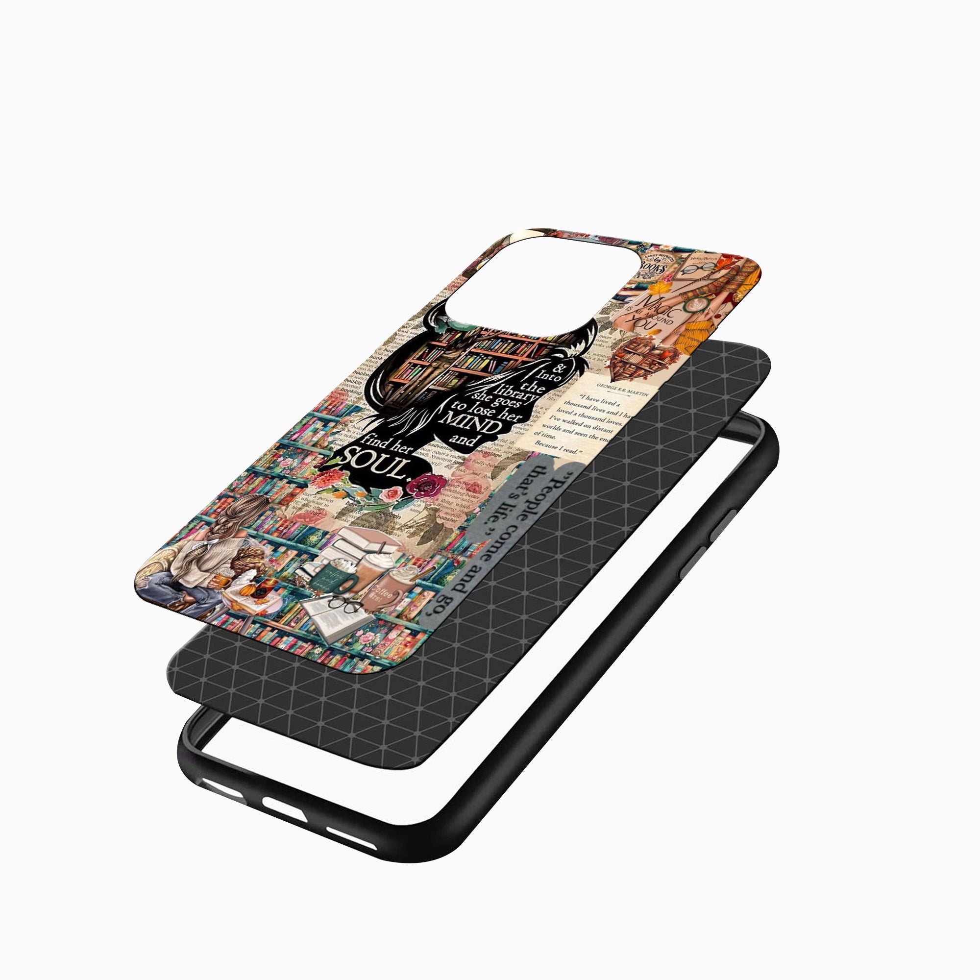 Aesthetic Book Lover Phone Case Aesthetic Book Lover iPhone Cover