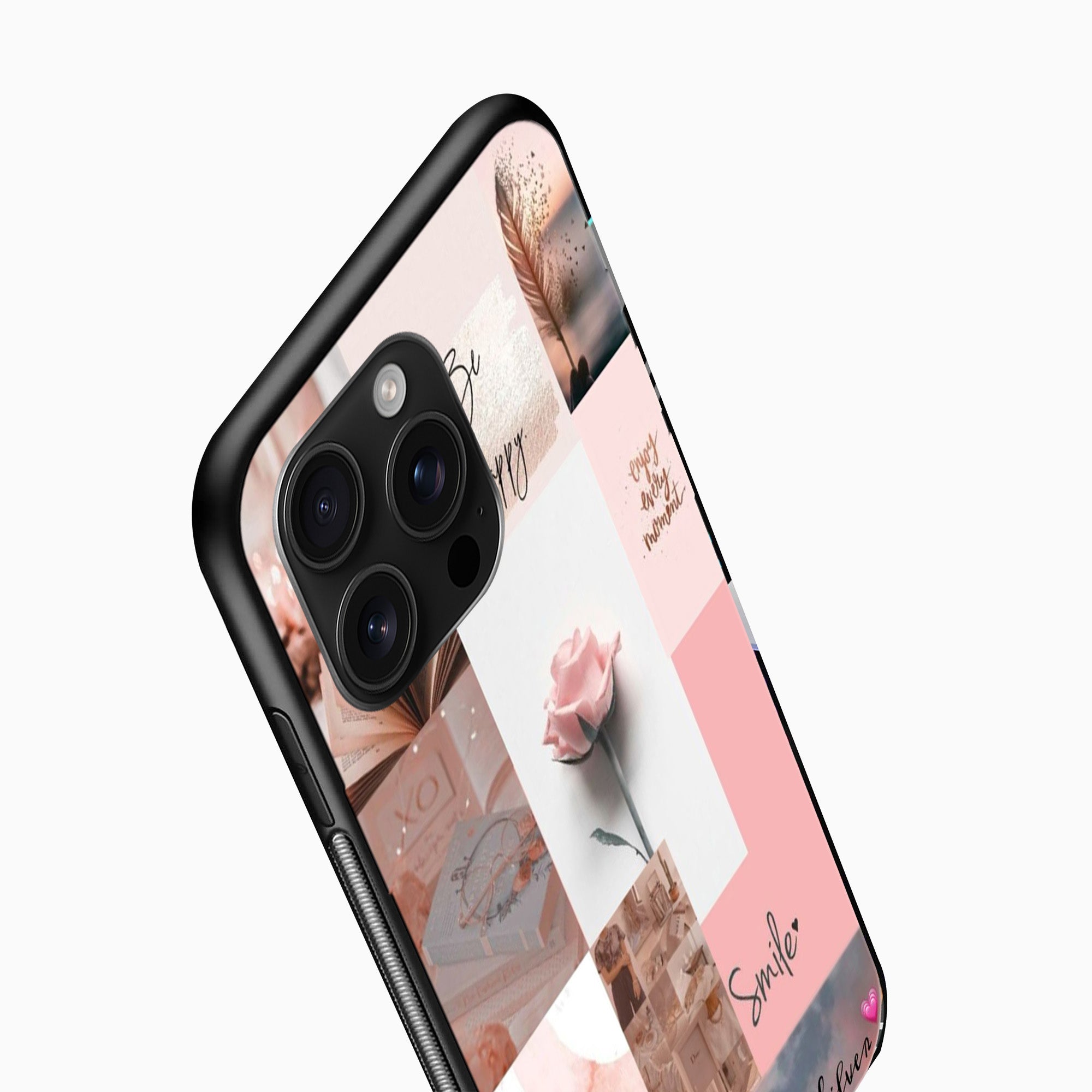 Pink Rose Collage Phone Case Pink Rose Collage Phone Case