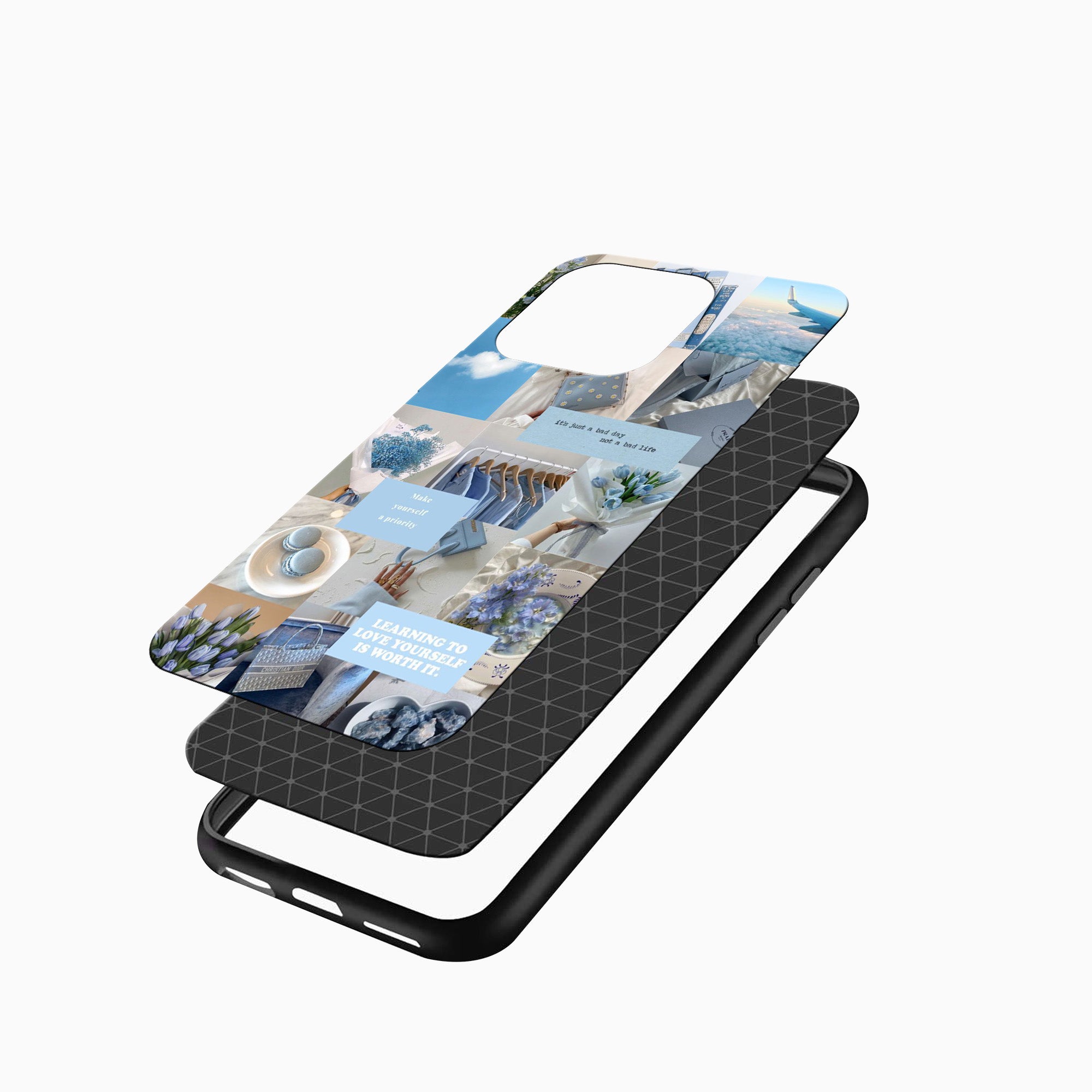 Pastel Blue Aesthetic Phone Case Pastel Blue Aesthetic Phone Case