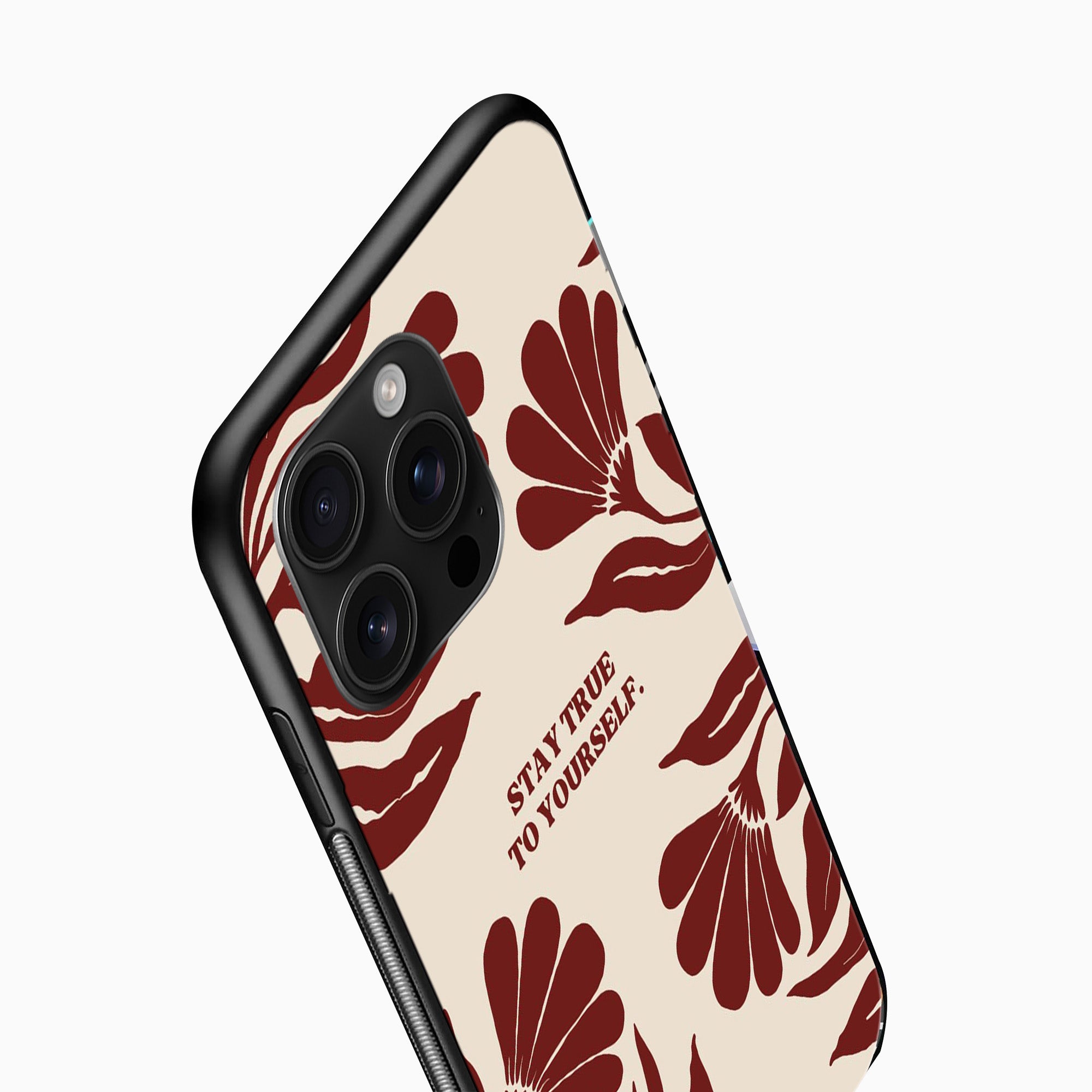 Floral Quote Phone Case Floral Quote mobile cover