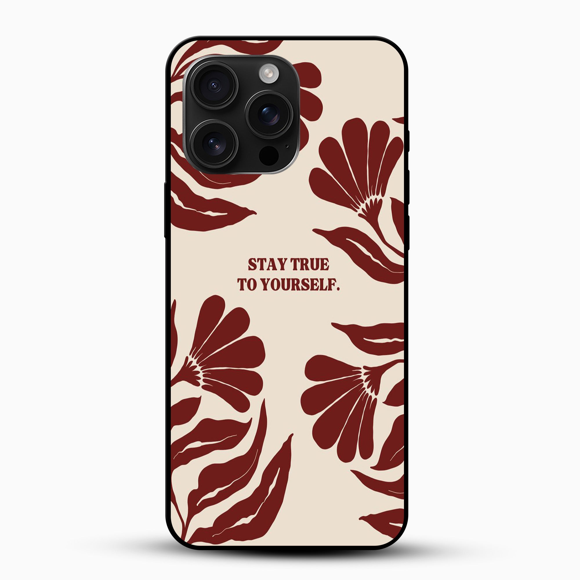 Floral Quote Phone Case Floral Quote Phone Case