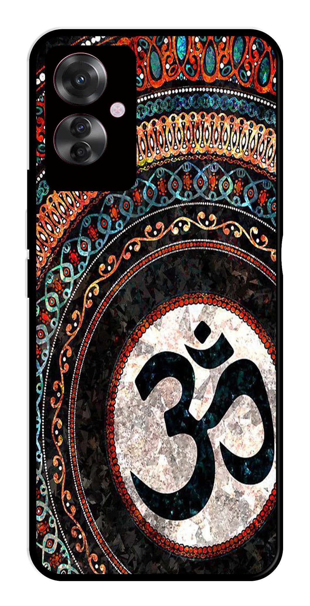 Oum Design Metal Mobile Case for Oppo F25 Pro 5G Oum Design Metal Mobile Case for Oppo F25 Pro 5G (Design No -15)