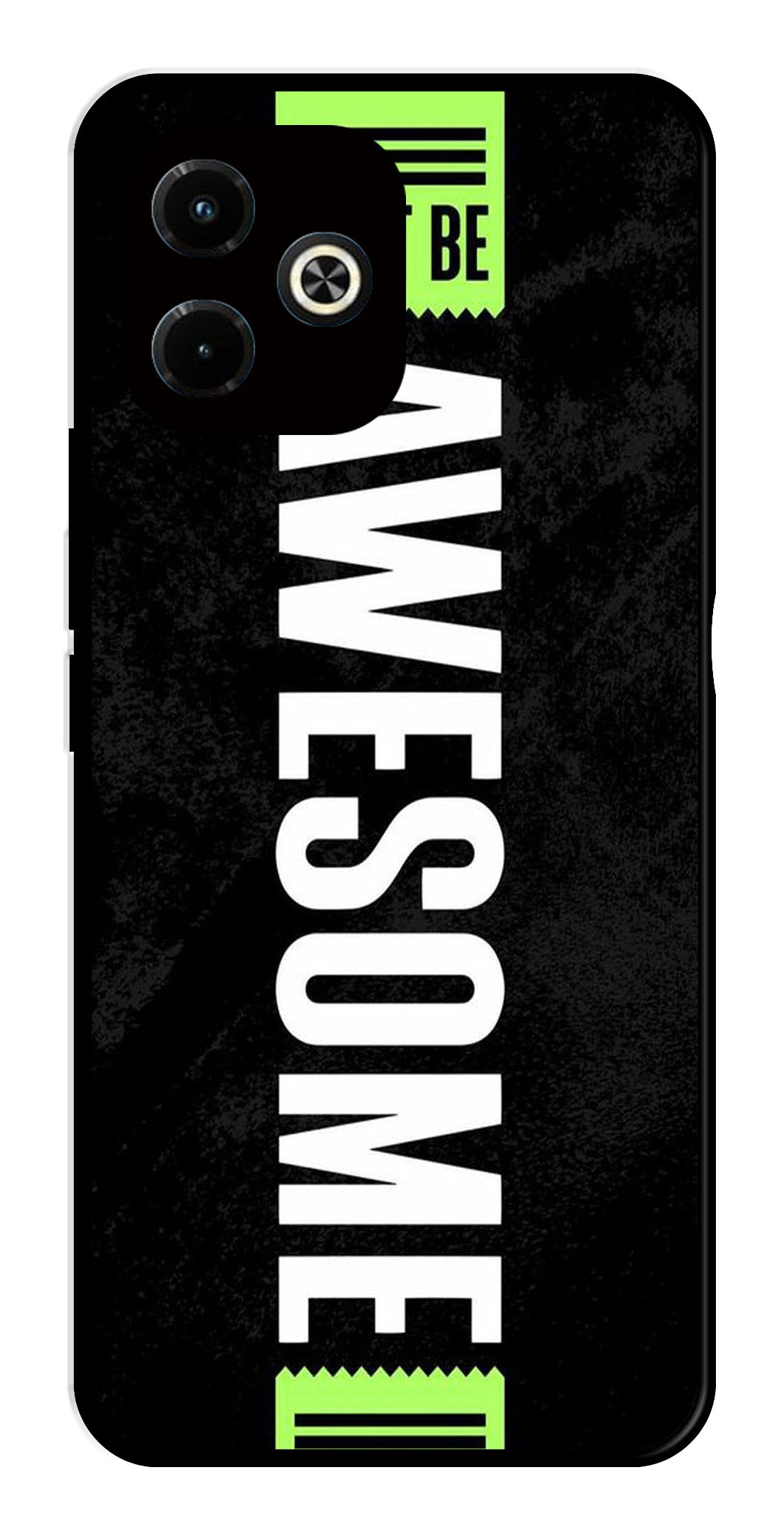 Awesome Metal Mobile Case for Infinix Hot 40i Awesome Metal Mobile Case for Infinix Hot 40i (Design No -33)