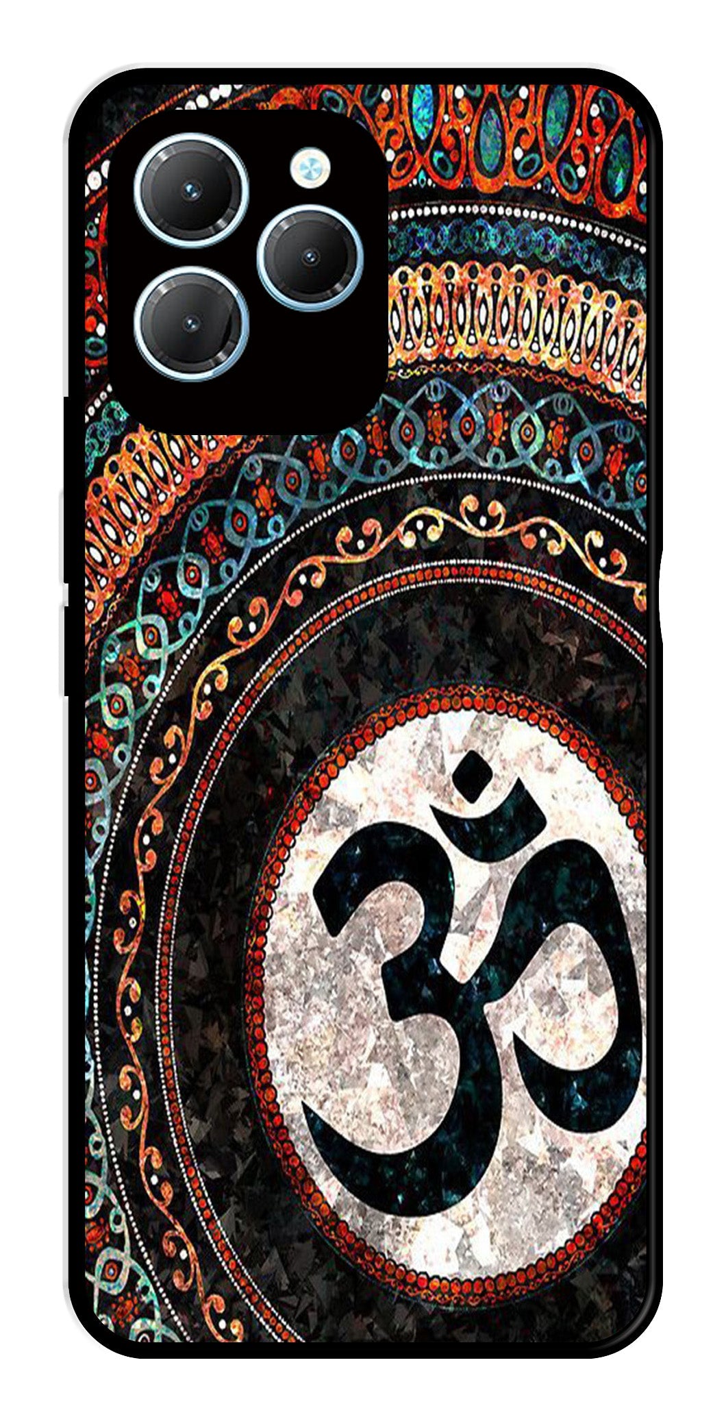 Oum Design Metal Mobile Case for Infinix Hot 40 Oum Design Metal Mobile Case for Infinix Hot 40 (Design No -15)