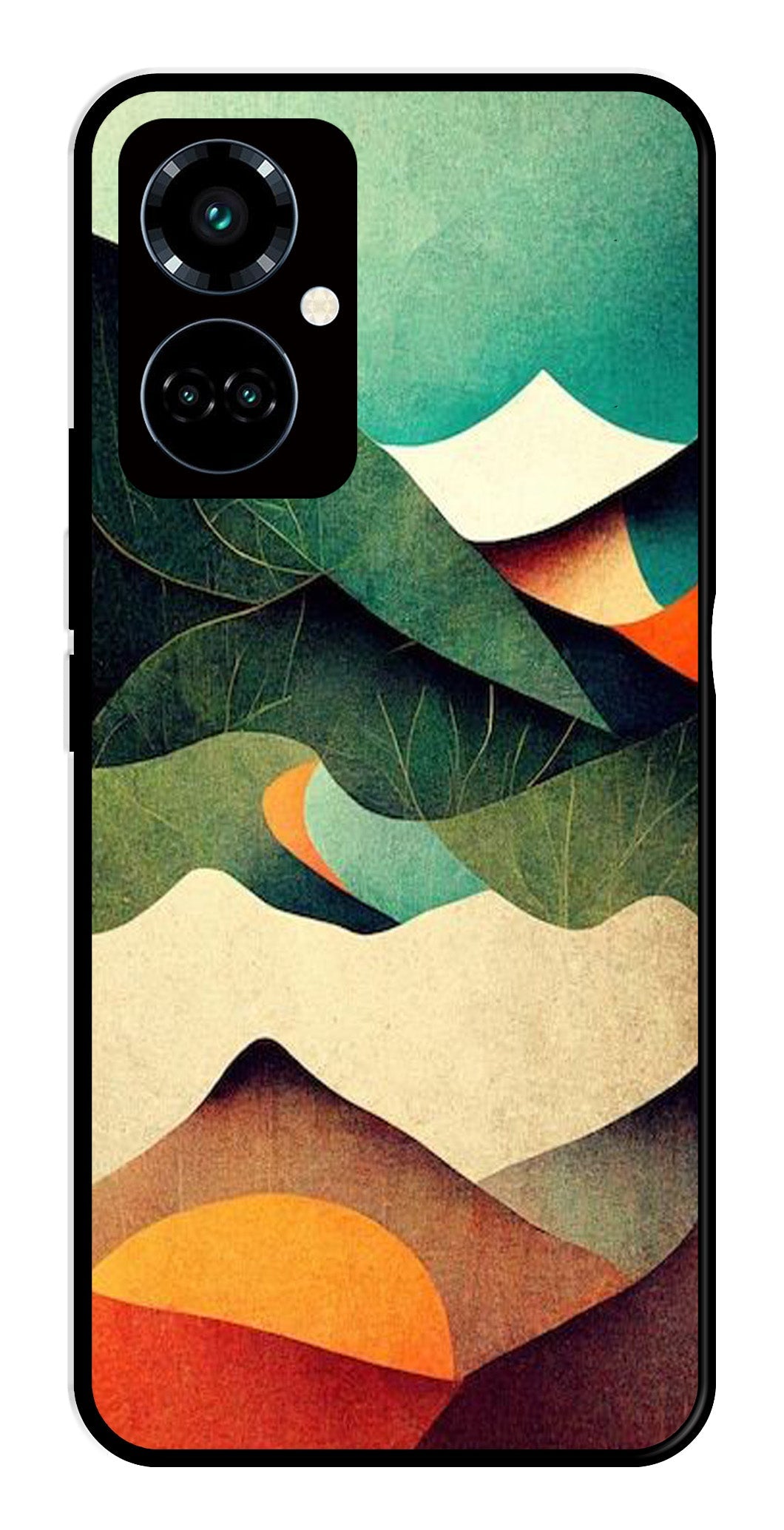 MultiColor Pattern Metal Mobile Case for Tecno Camon 19 Pro 5G MultiColor Pattern Metal Mobile Case for Tecno Camon 19 Pro 5G (Design No -43)