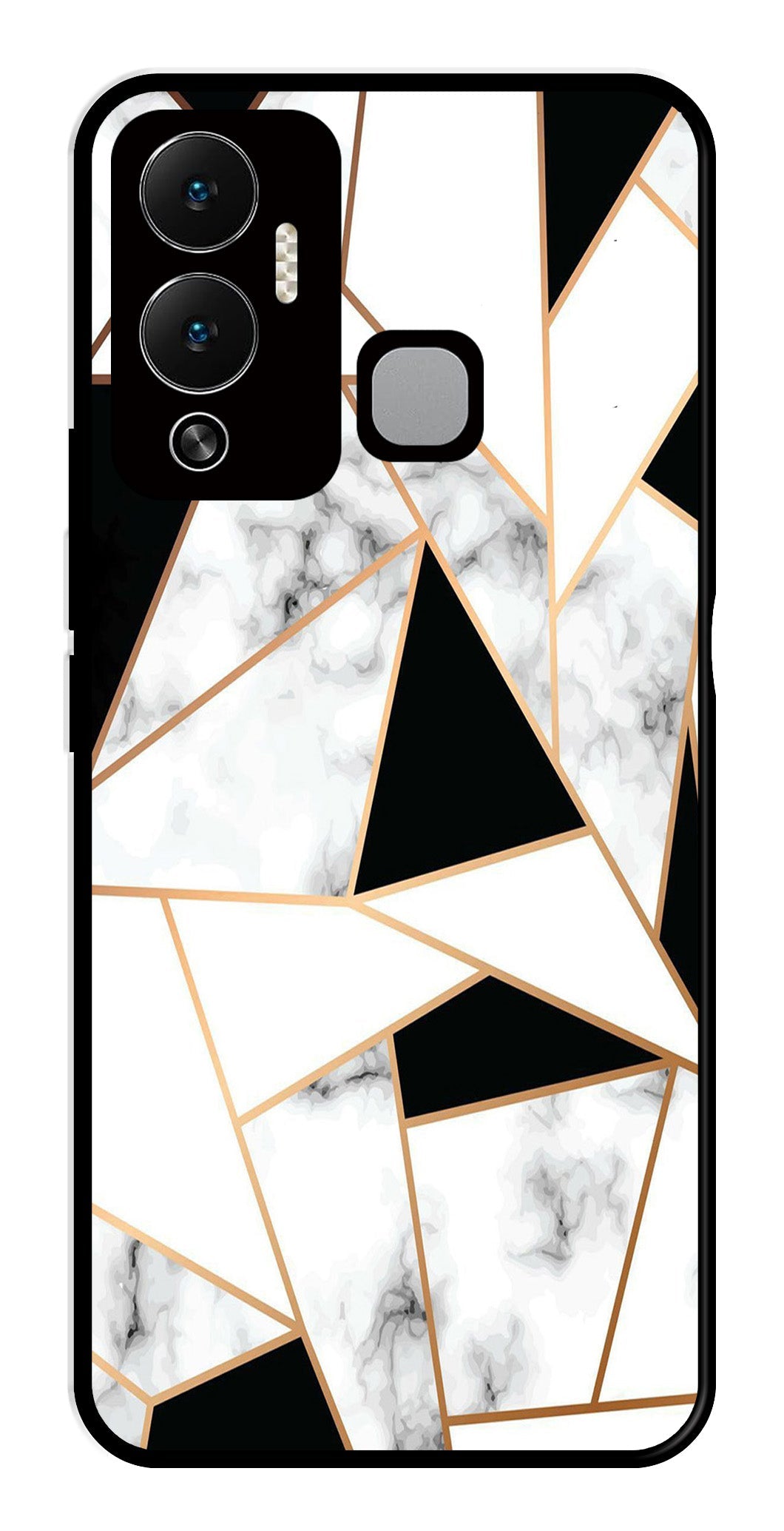 Marble Design2 Metal Mobile Case for Infinix Hot 12 Play Marble Design2 Metal Mobile Case for Infinix Hot 12 Play (Design No -08)