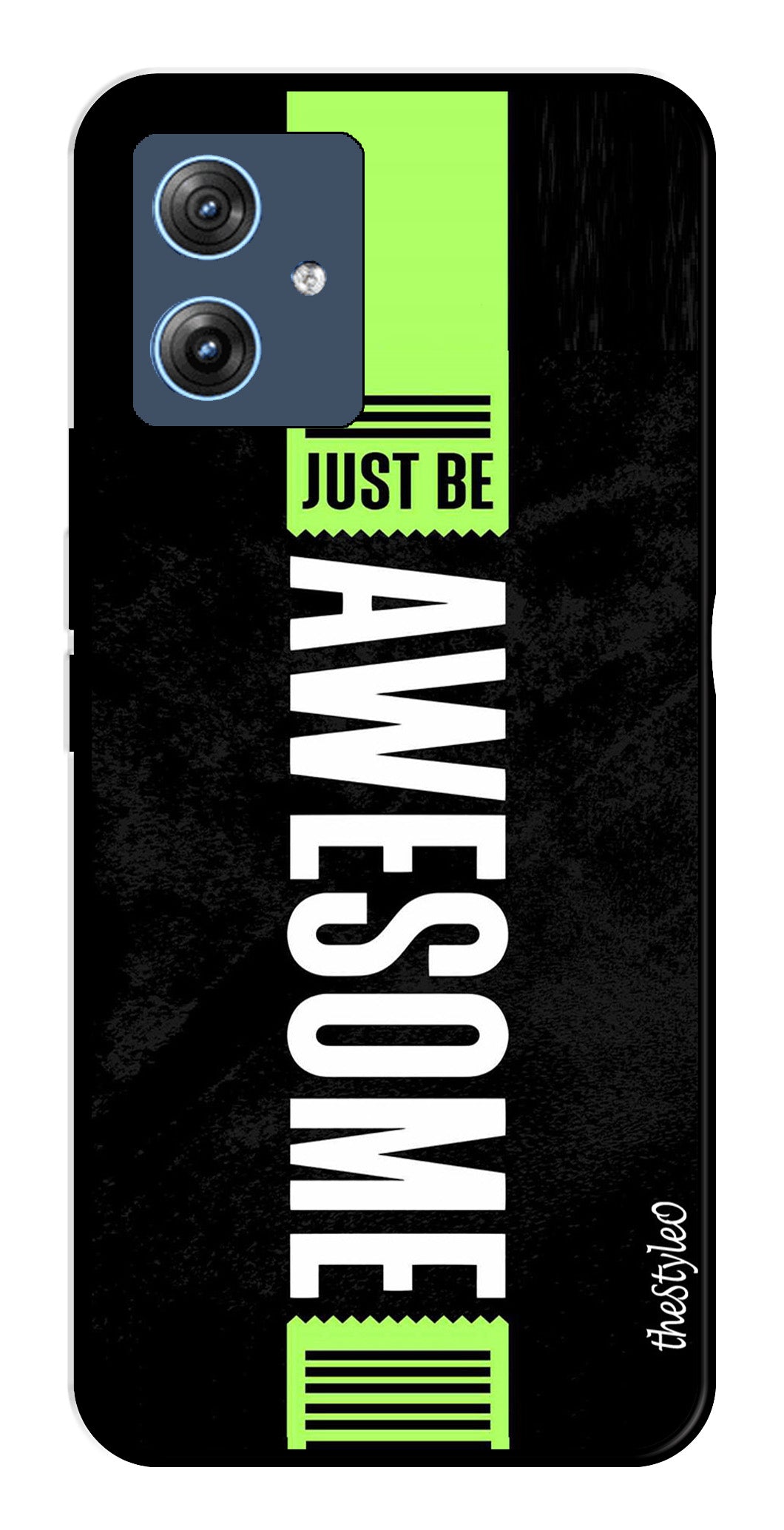 Alphabets Metal Mobile Case for Moto G64 5G (Design No -32)