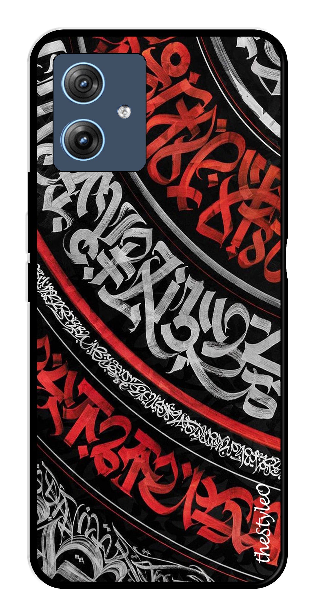 Modern Art Colorful Metal Mobile Case for Moto G64 5G Modern Art Colorful Metal Mobile Case for Moto G64 5G (Design No -48)