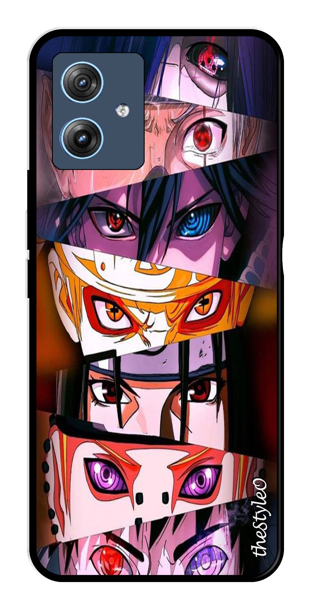 Anime Metal Mobile Case for Moto G64 5G (Design No -56)