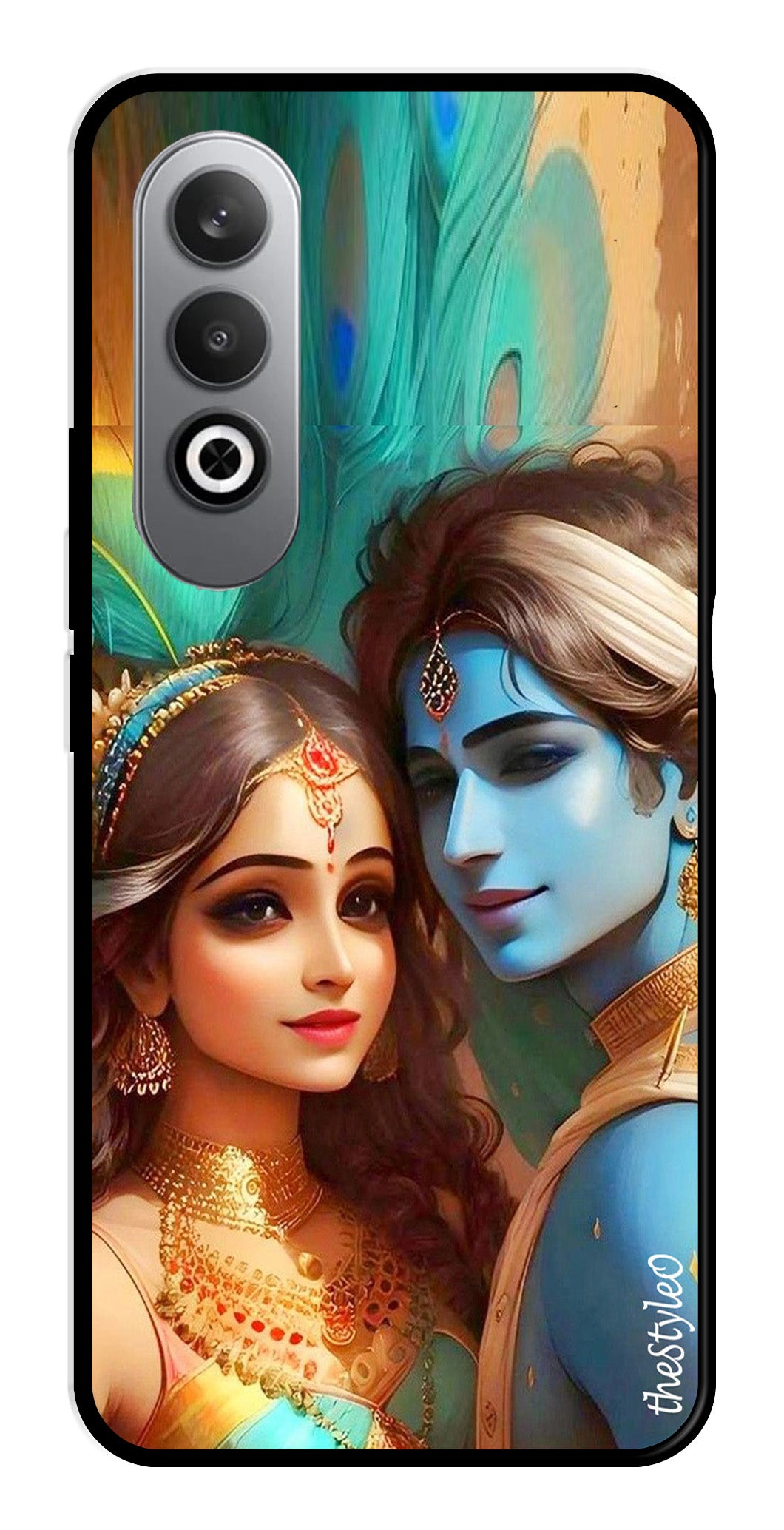 Lord Radha Krishna Metal Mobile Case for OnePlus Nord CE4 Lord Radha Krishna Metal Mobile Case for OnePlus Nord CE4 (Design No -01)
