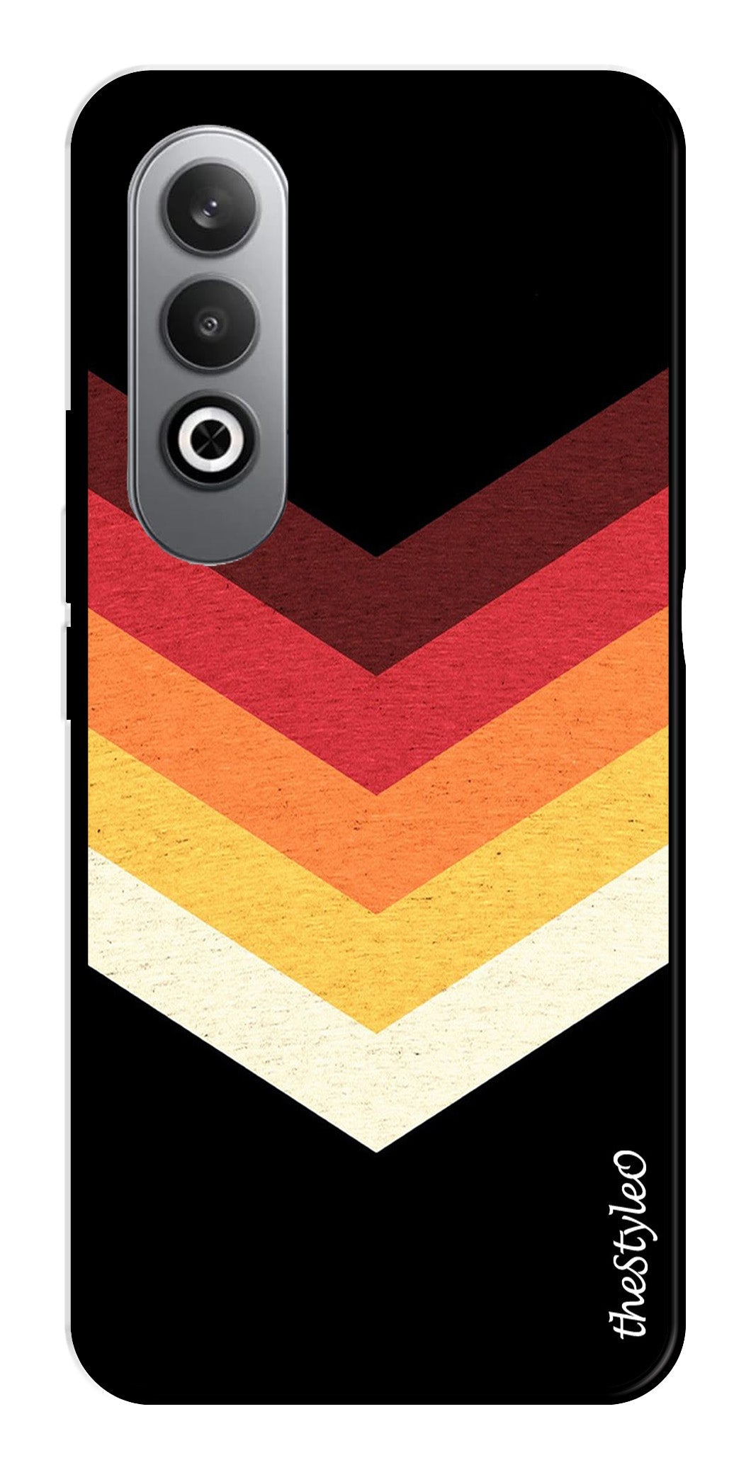 MultiColor Arrow Metal Mobile Case for OnePlus Nord CE4 MultiColor Arrow Metal Mobile Case for OnePlus Nord CE4 (Design No -04)