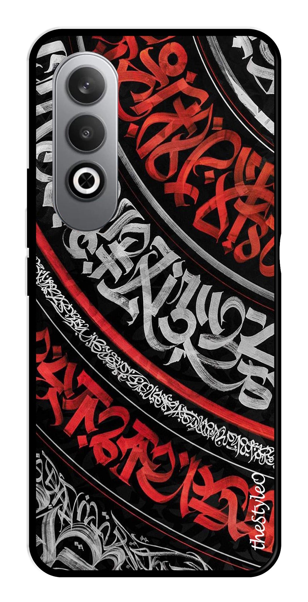 Modern Art Colorful Metal Mobile Case for OnePlus Nord CE4 Modern Art Colorful Metal Mobile Case for OnePlus Nord CE4 (Design No -48)
