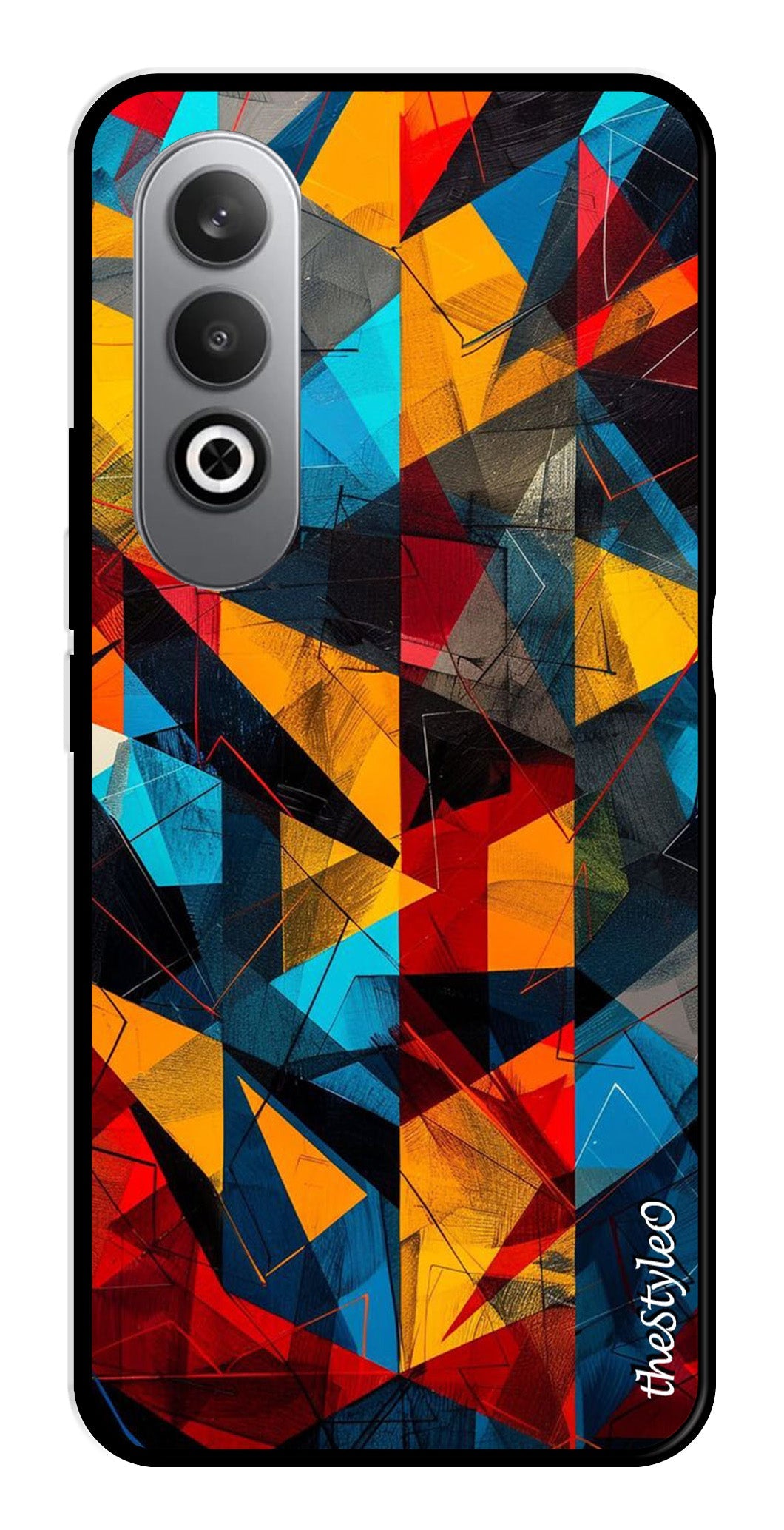 Abstract Art Metal Mobile Case for OnePlus Nord CE4 Abstract Art Metal Mobile Case for OnePlus Nord CE4 (Design No -57)