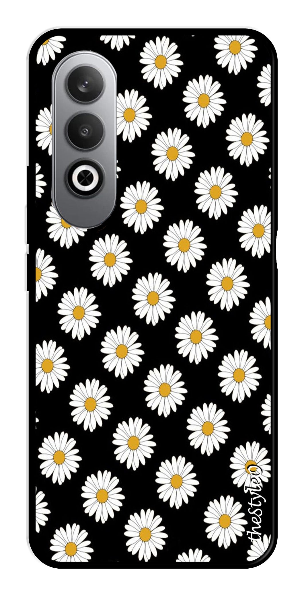 Daisy Flower Metal Mobile Case for OnePlus Nord CE4 Daisy Flower Metal Mobile Case for OnePlus Nord CE4 (Design No -75)