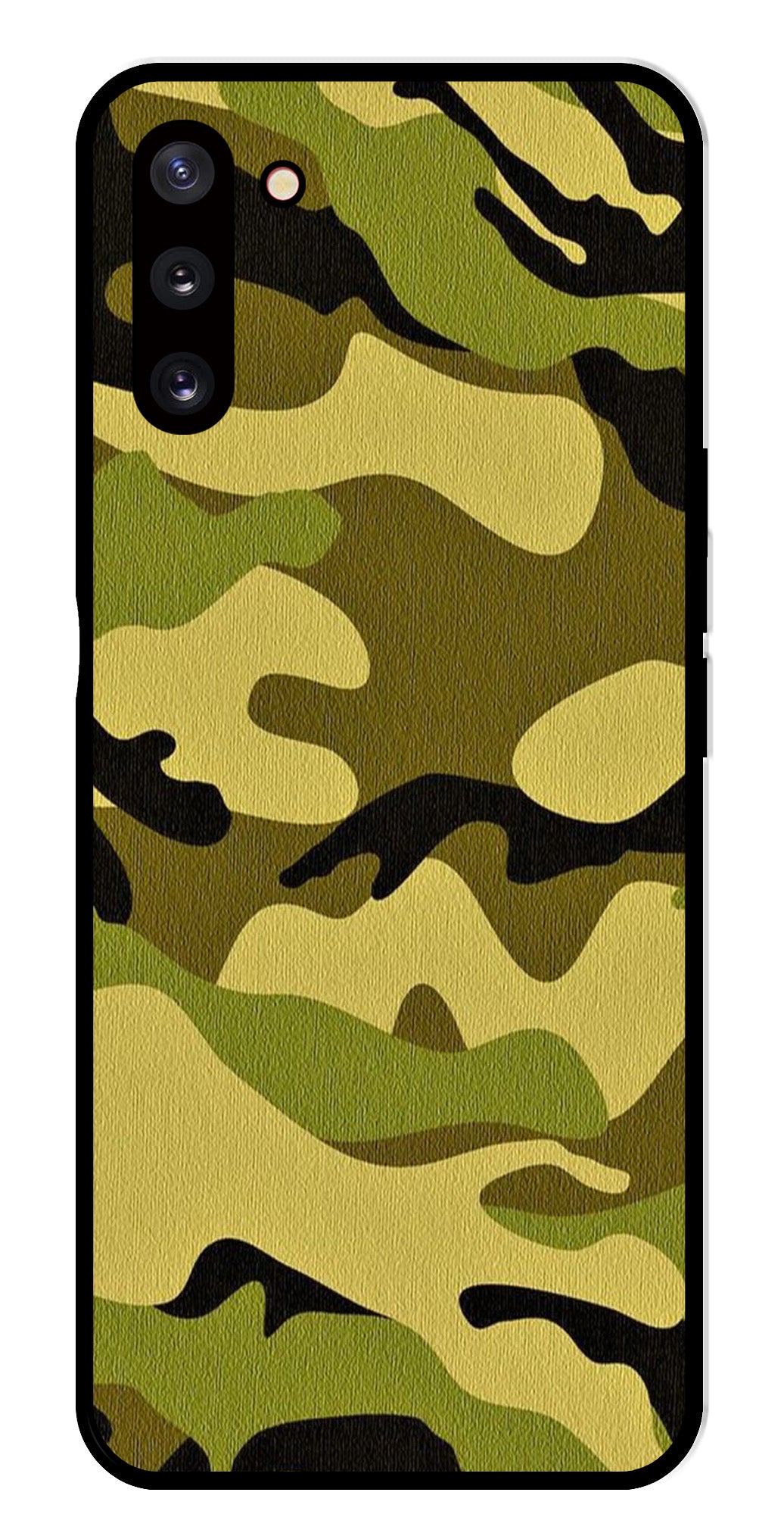 Army Pattern Metal Mobile Case for Samsung Galaxy Note 10 Army Pattern Metal Mobile Case for Samsung Galaxy Note 10 (Design No -35)