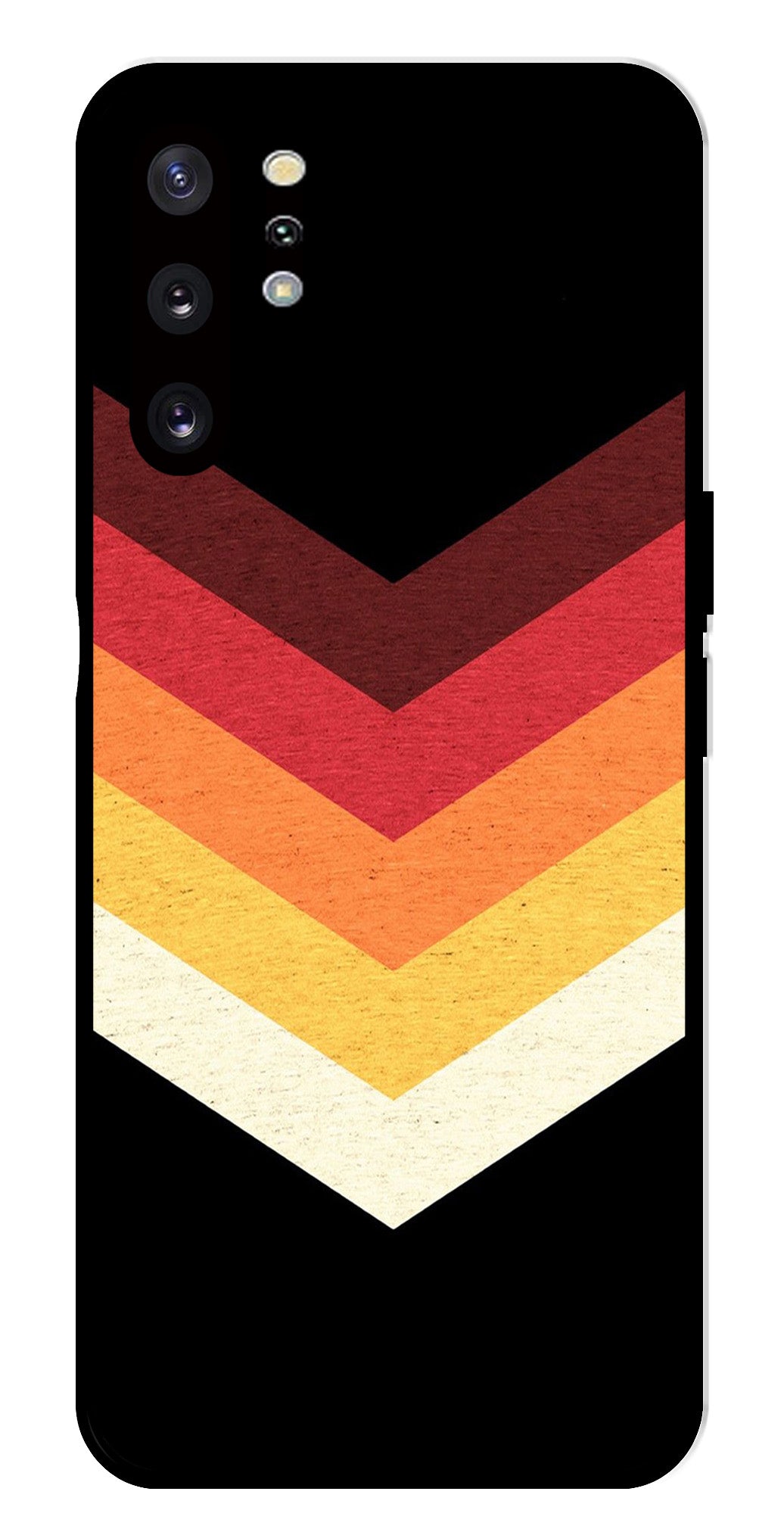 MultiColor Arrow Metal Mobile Case for Samsung Galaxy Note 10 Plus MultiColor Arrow Metal Mobile Case for Samsung Galaxy Note 10 Plus (Design No -04)