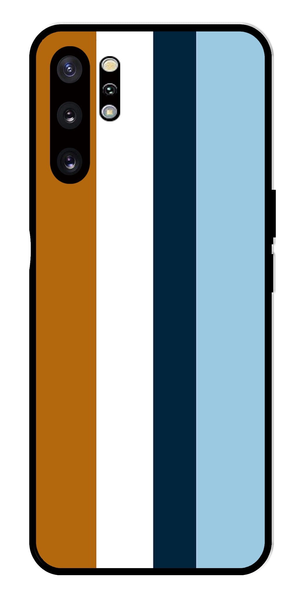 MultiColor Pattern Metal Mobile Case for Samsung Galaxy Note 10 Plus MultiColor Pattern Metal Mobile Case for Samsung Galaxy Note 10 Plus (Design No -17)