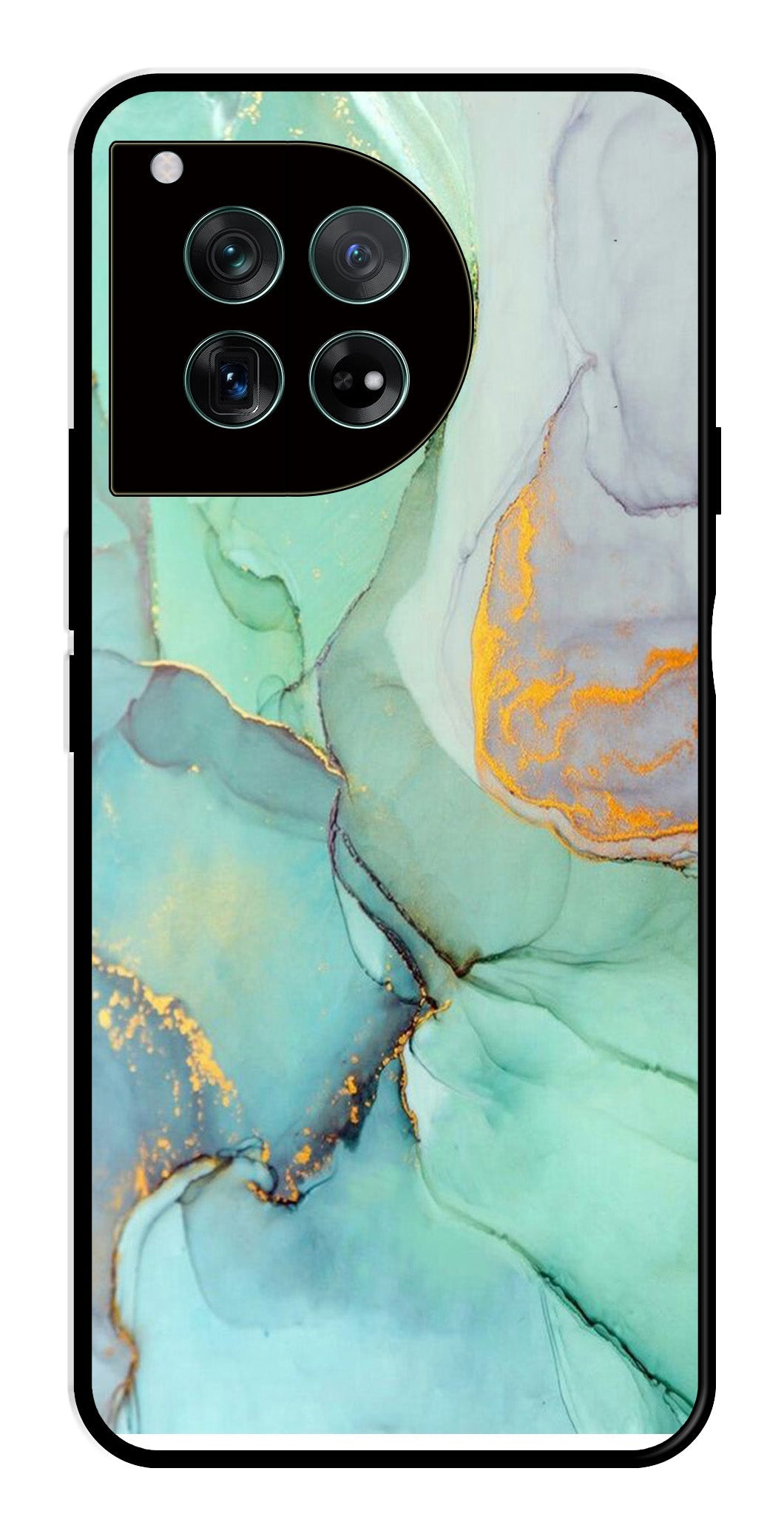 Marble Design Metal Mobile Case for OnePlus 12 5G Metal Case Marble Design Metal Mobile Case for OnePlus 12 5G Metal Case