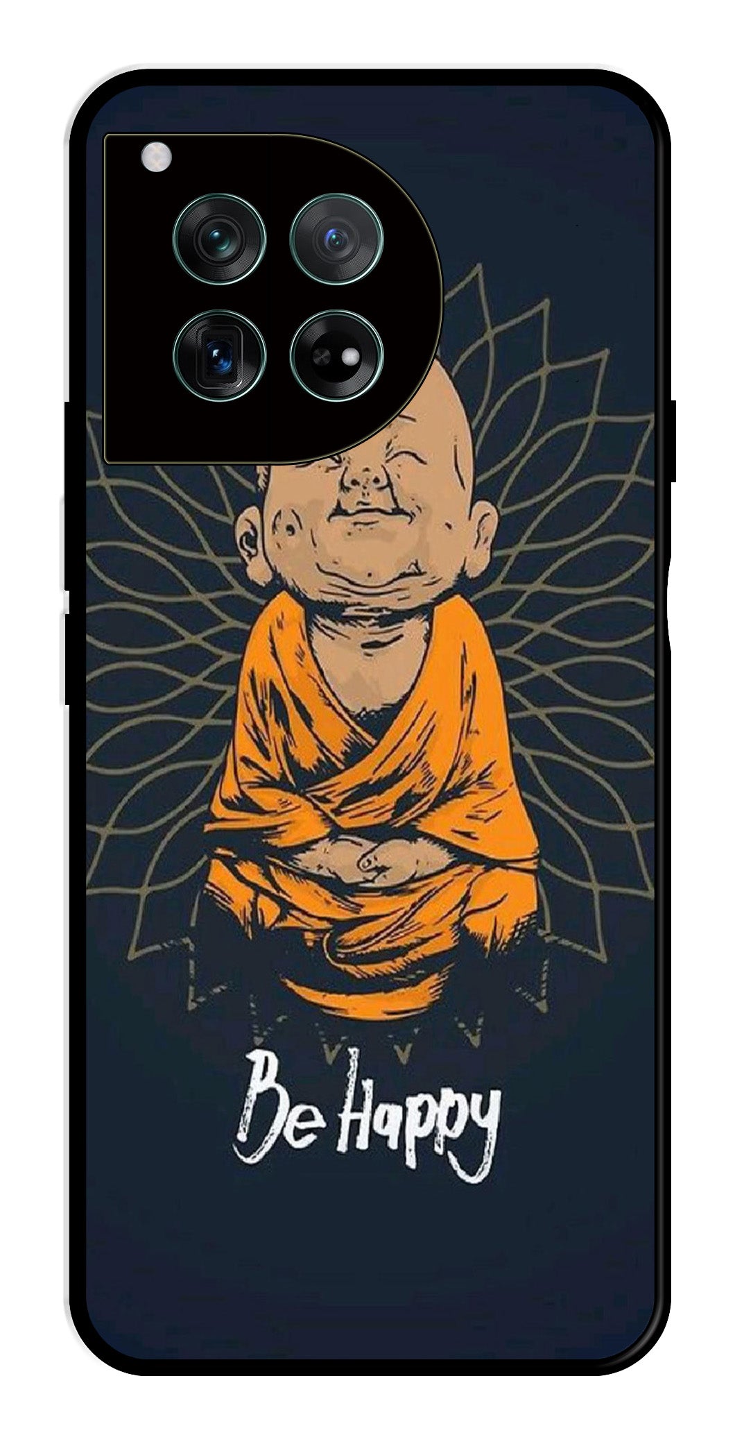 Be Happy Metal Mobile Case for OnePlus 12R 5G Metal Case Be Happy Metal Mobile Case for OnePlus 12R 5G Metal Case