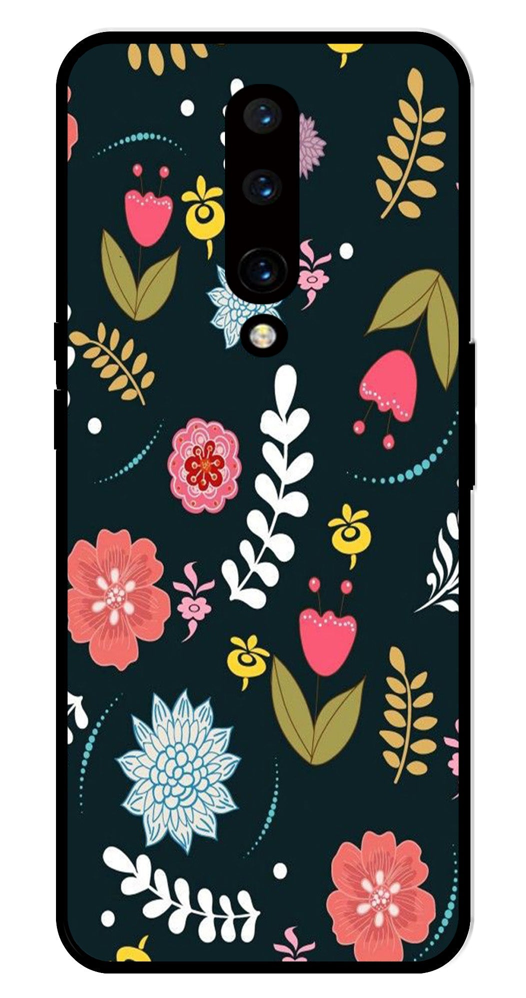 Floral Pattern2 Metal Mobile Case for OnePlus 7 Pro Floral Pattern2 Metal Mobile Case for OnePlus 7 Pro