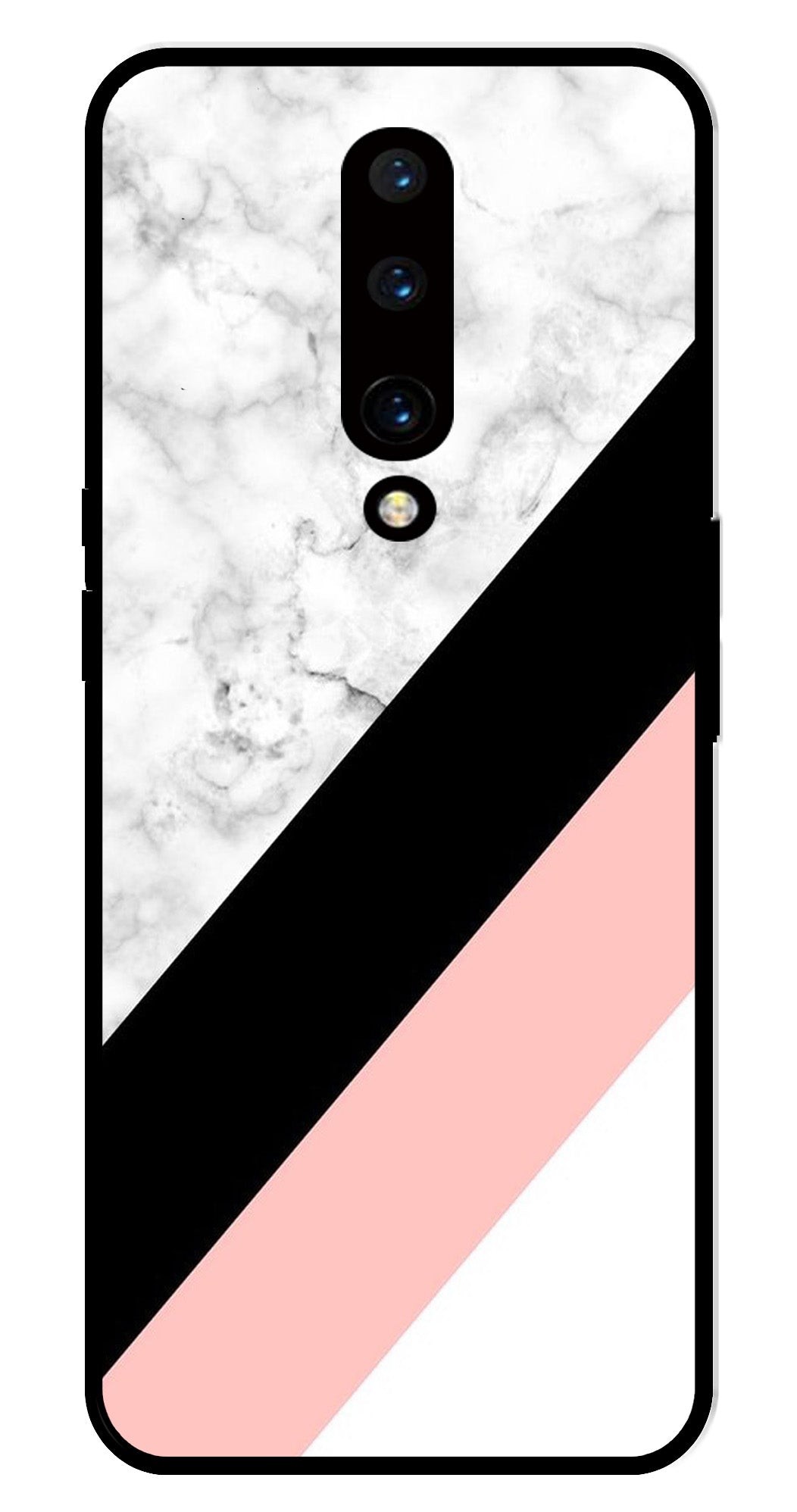 Marble Design Metal Mobile Case for OnePlus 7 Pro Marble Design Metal Mobile Case for OnePlus 7 Pro