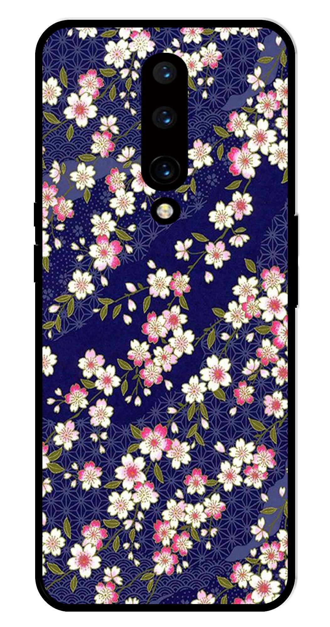 Flower Design Metal Mobile Case for OnePlus 7 Pro Flower Design Metal Mobile Case for OnePlus 7 Pro