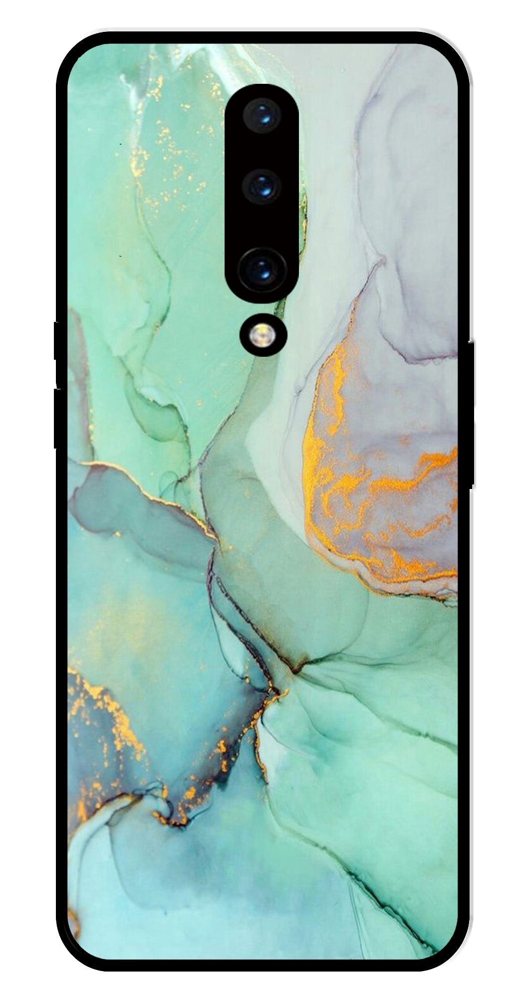 Marble Design Metal Mobile Case for OnePlus 7 Pro Marble Design Metal Mobile Case for OnePlus 7 Pro