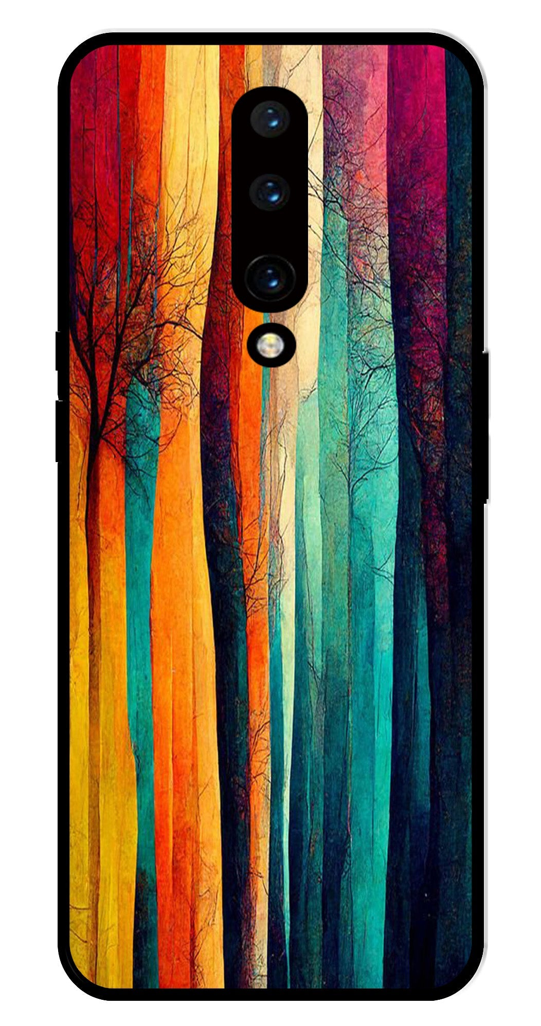 Modern Art Colorful Metal Mobile Case for OnePlus 7 Pro Modern Art Colorful Metal Mobile Case for OnePlus 7 Pro