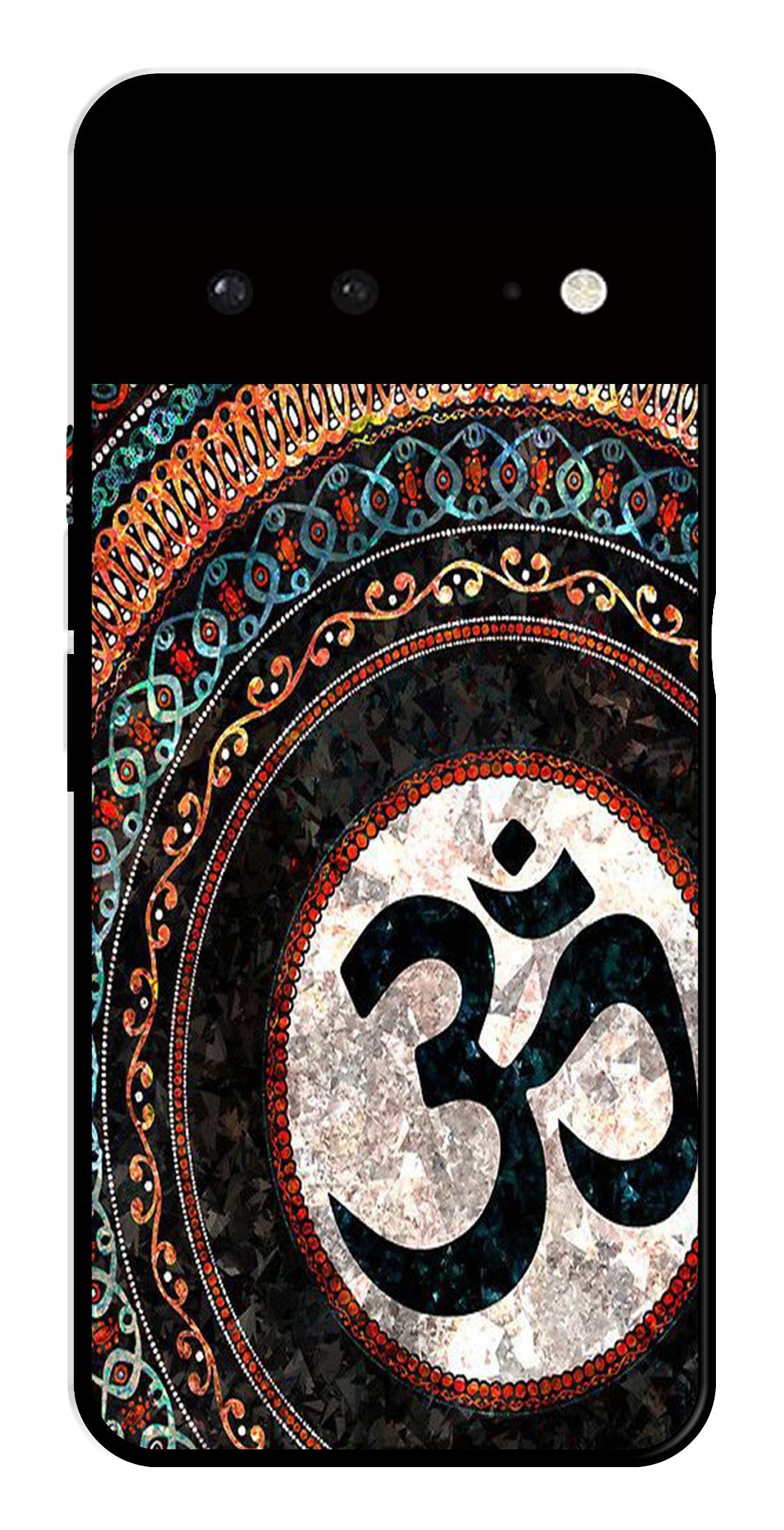 Oum Design Metal Mobile Case for Google Pixel 6 5G Oum Design Metal Mobile Case for Google Pixel 6 5G (Design No -15)