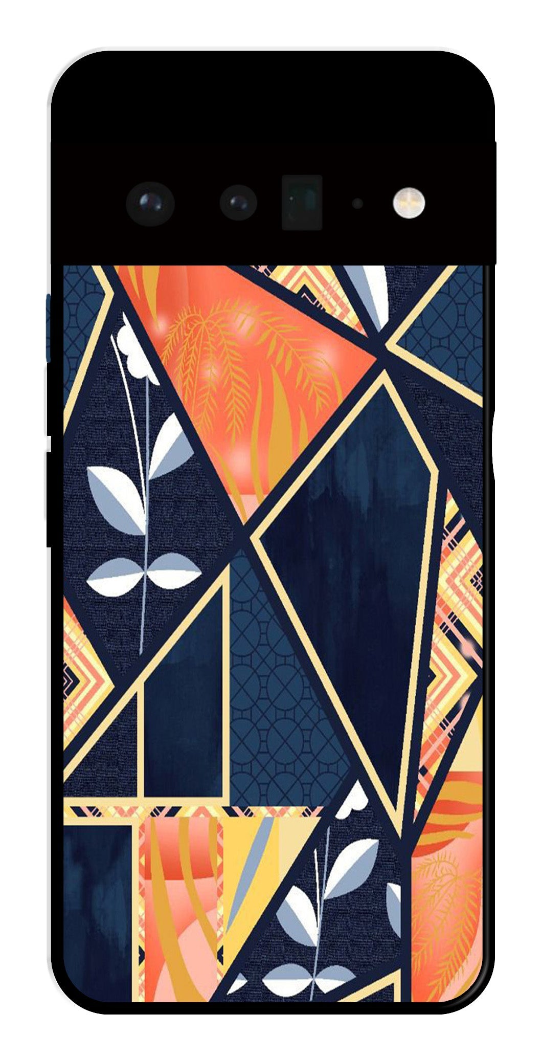 Marble Design Metal Mobile Case for Google Pixel 6 Pro 5G Marble Design Metal Mobile Case for Google Pixel 6 Pro 5G (Design No -07)